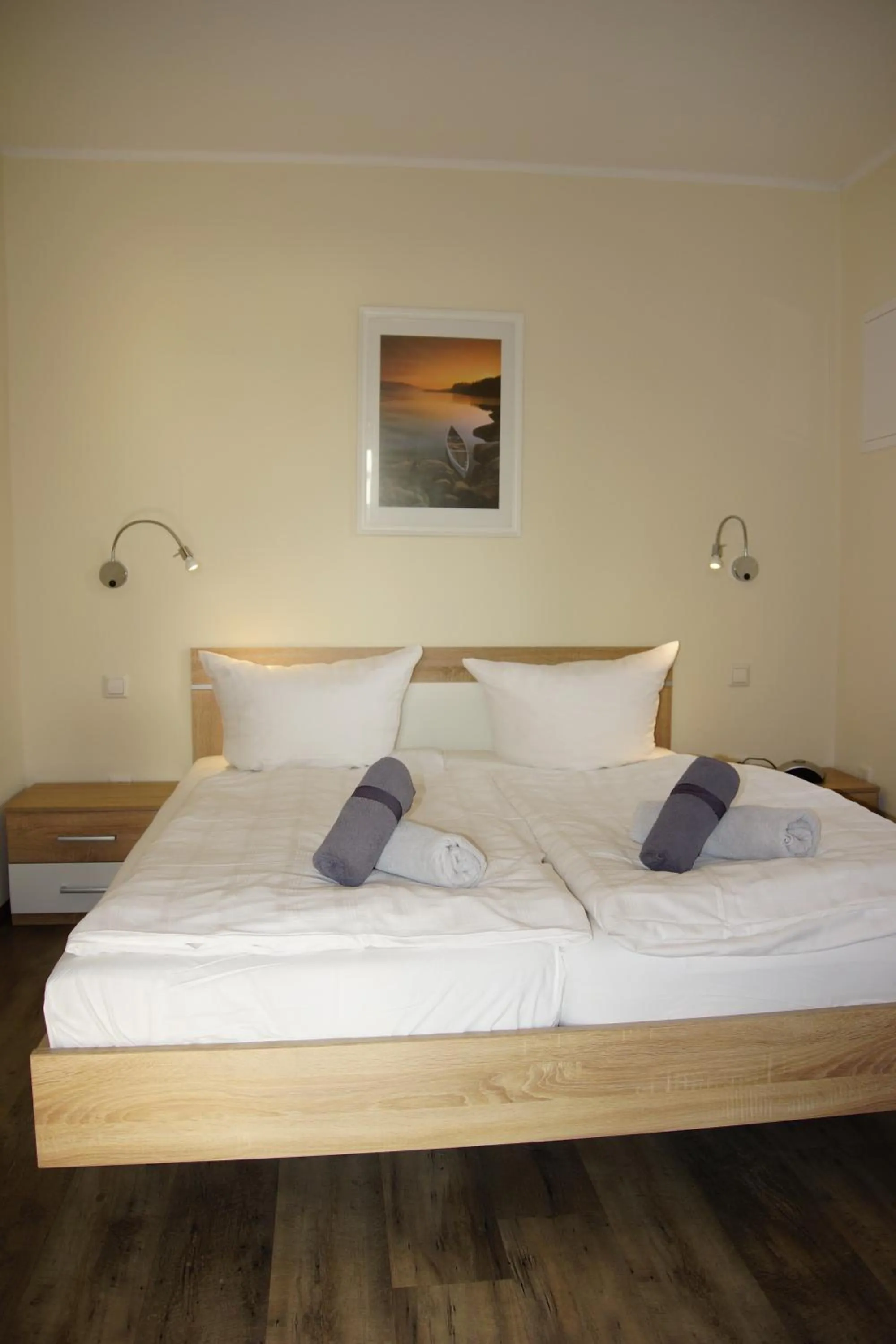 Bed in Hotel am Untersee