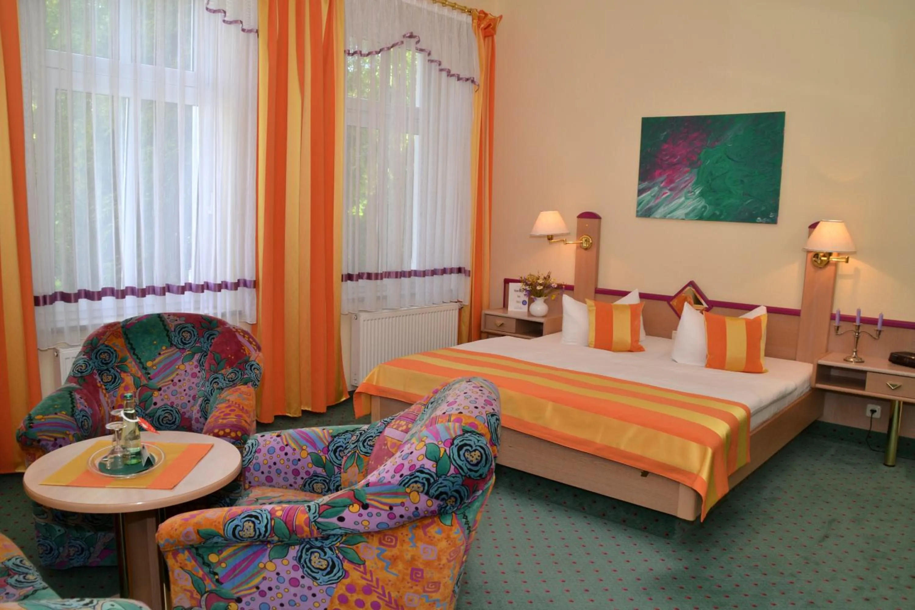 Photo of the whole room, Bed in Parkhotel Helene