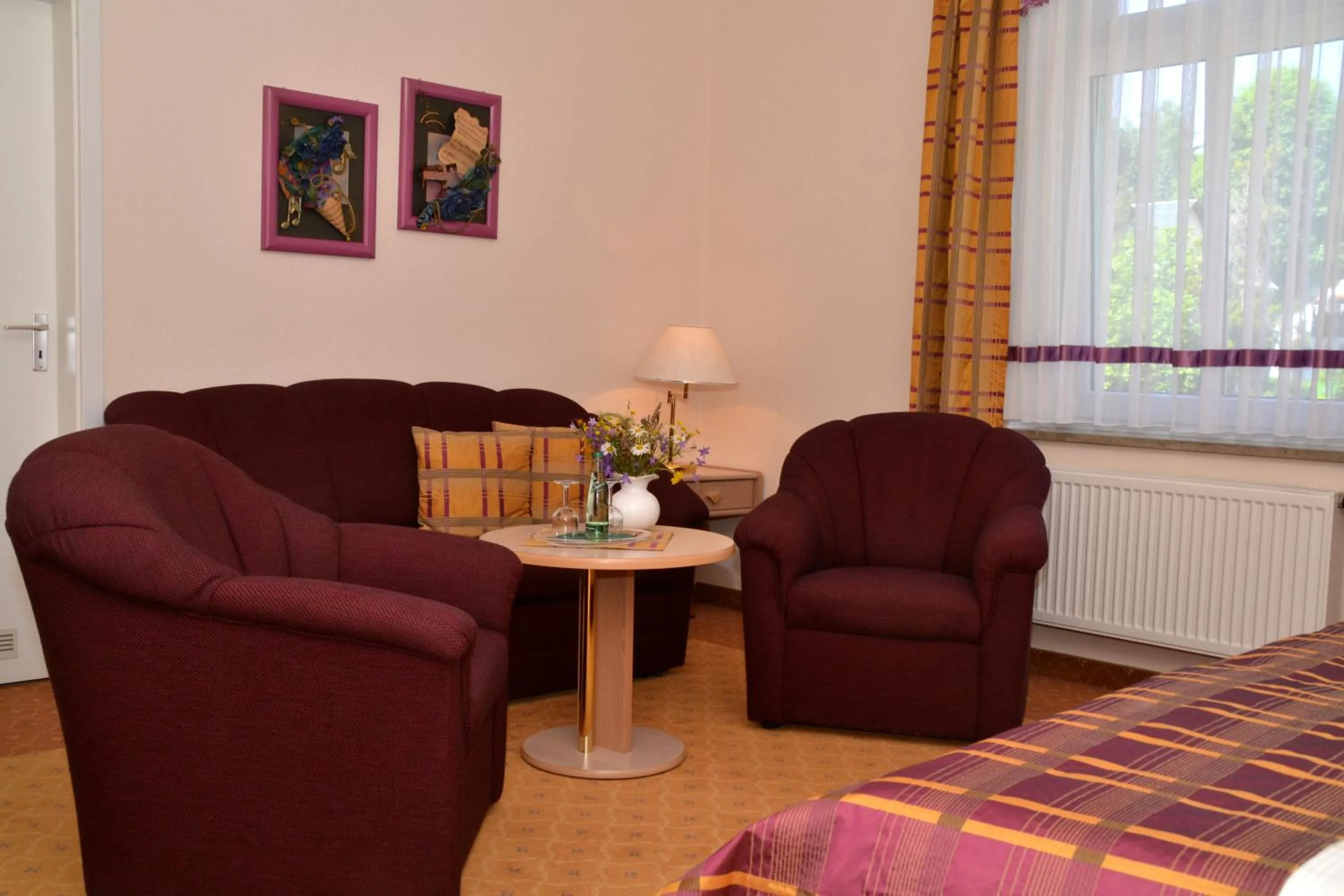 Seating area in Parkhotel Helene