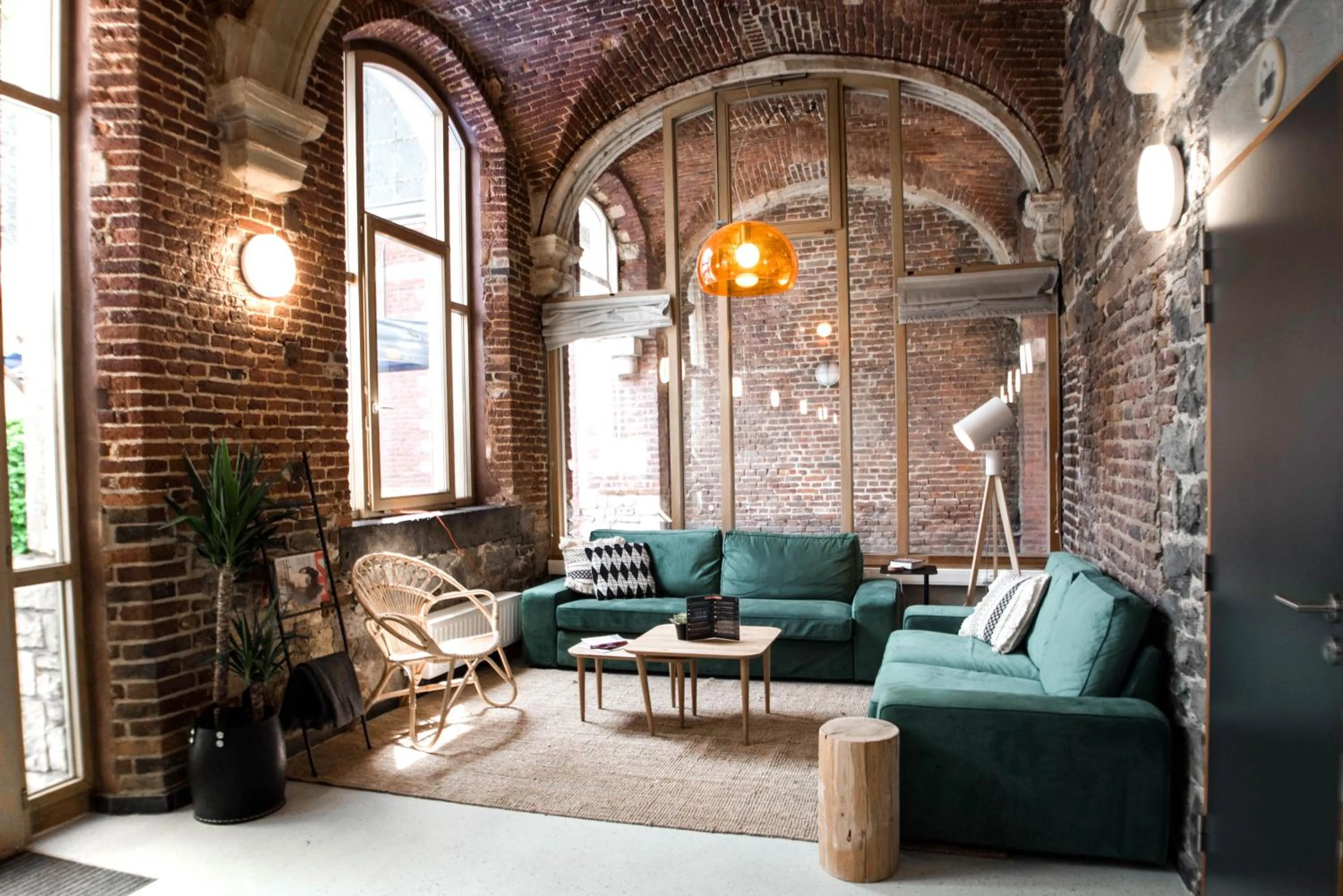 Lounge or bar in Liège Youth Hostel