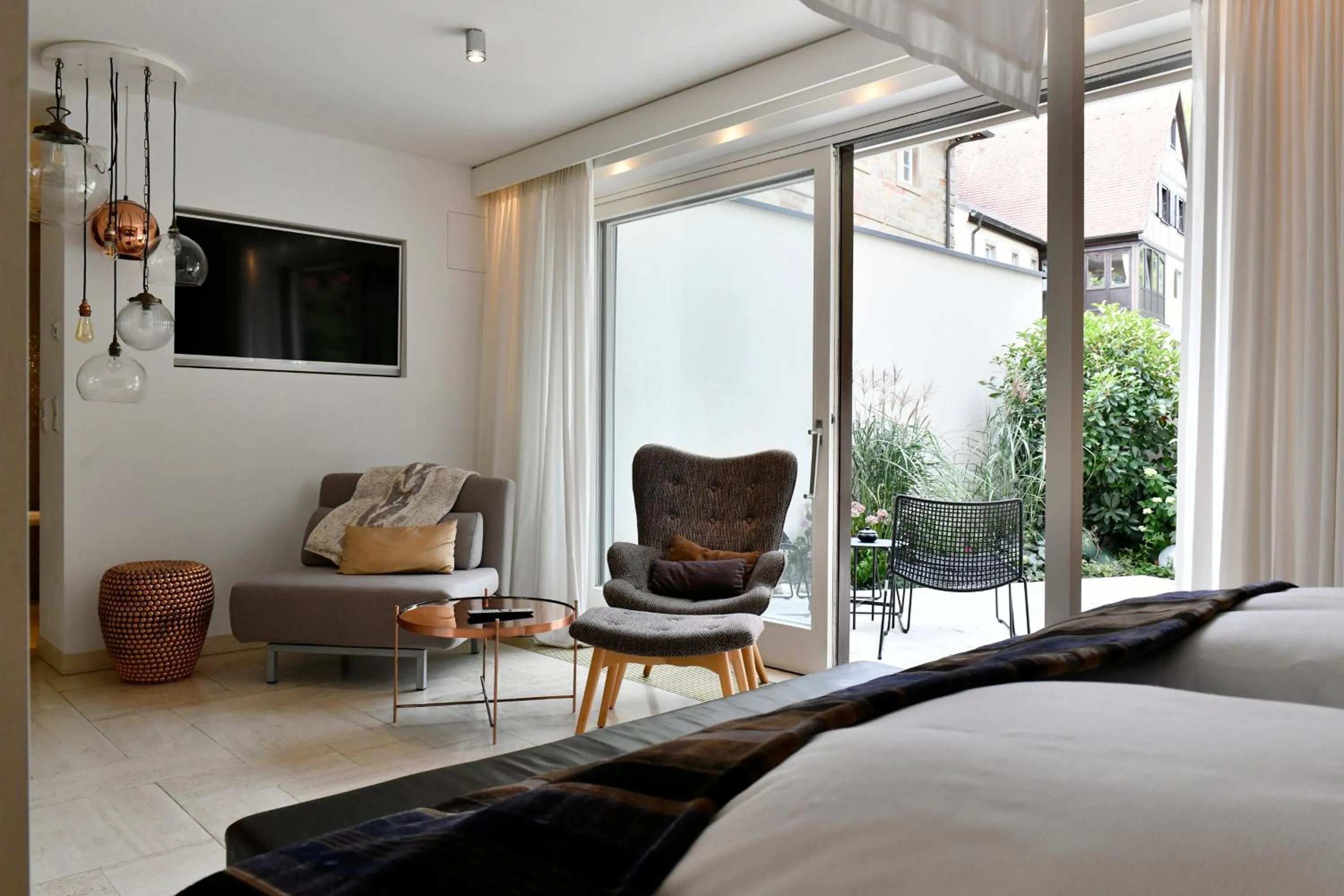 Bed in Villa Mittermeier, Hotellerie & Restaurant