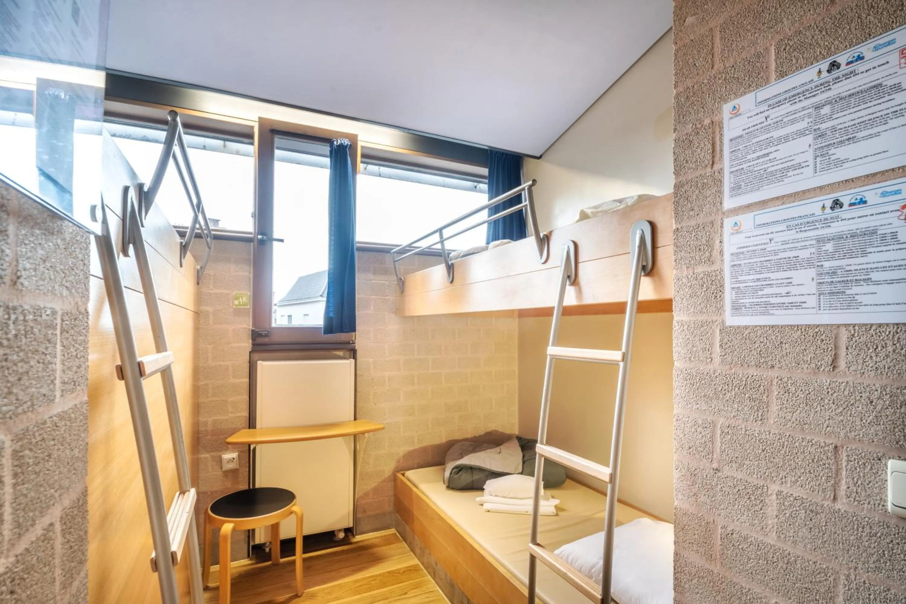 bunk bed in Auberge de Jeunesse de Mons