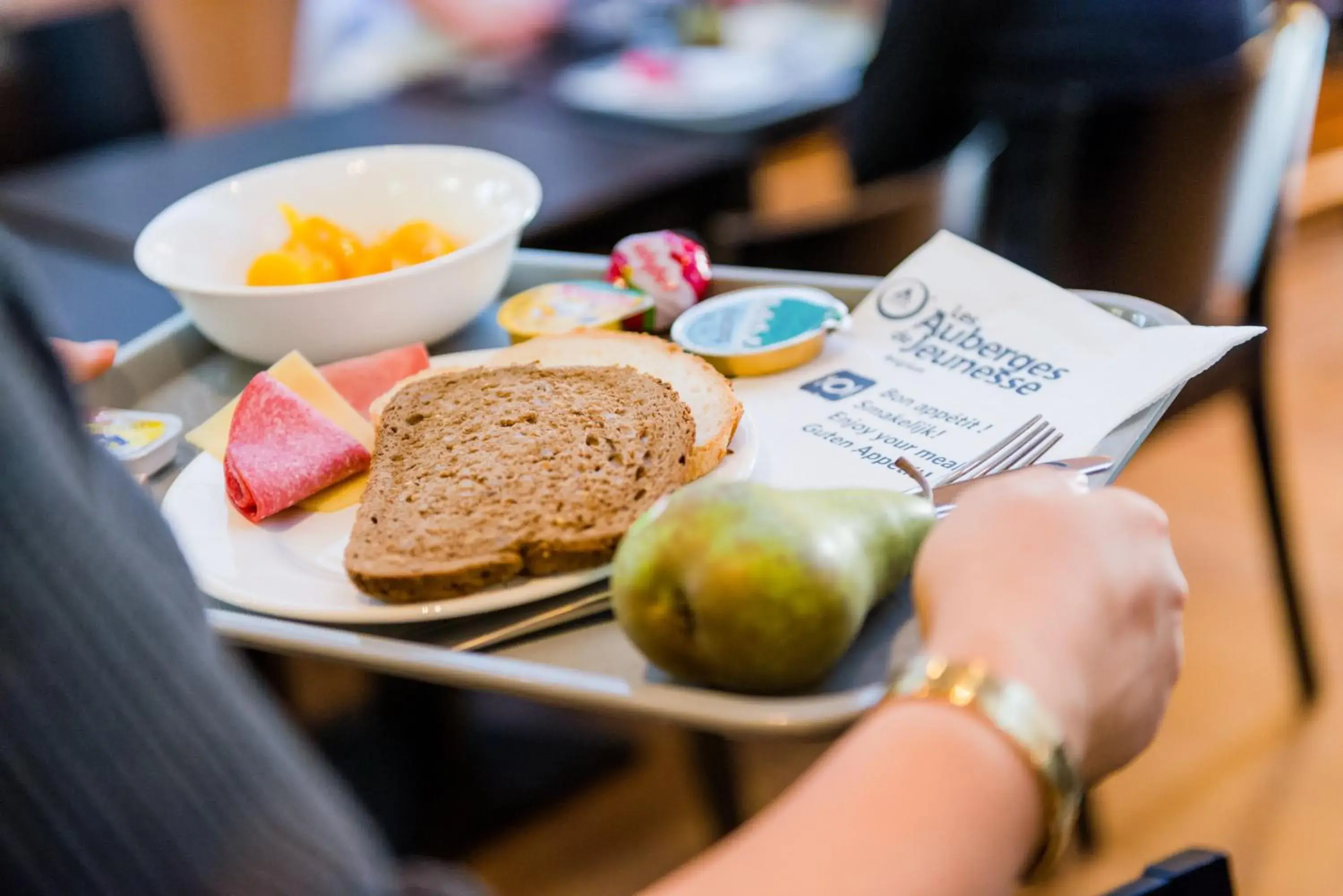Bed in 4-Bed Dormitory Room in Auberge de Jeunesse de Namur Bed in 4-Bed Dormitory Room in Auberge de Jeunesse de Namur