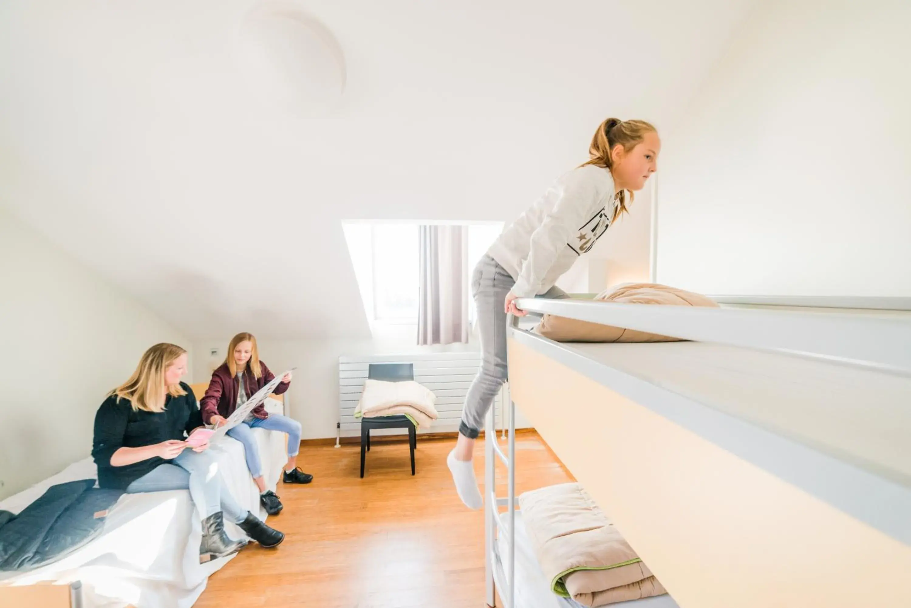 Standard Triple Room in Auberge de Jeunesse de Namur Standard Triple Room in Auberge de Jeunesse de Namur