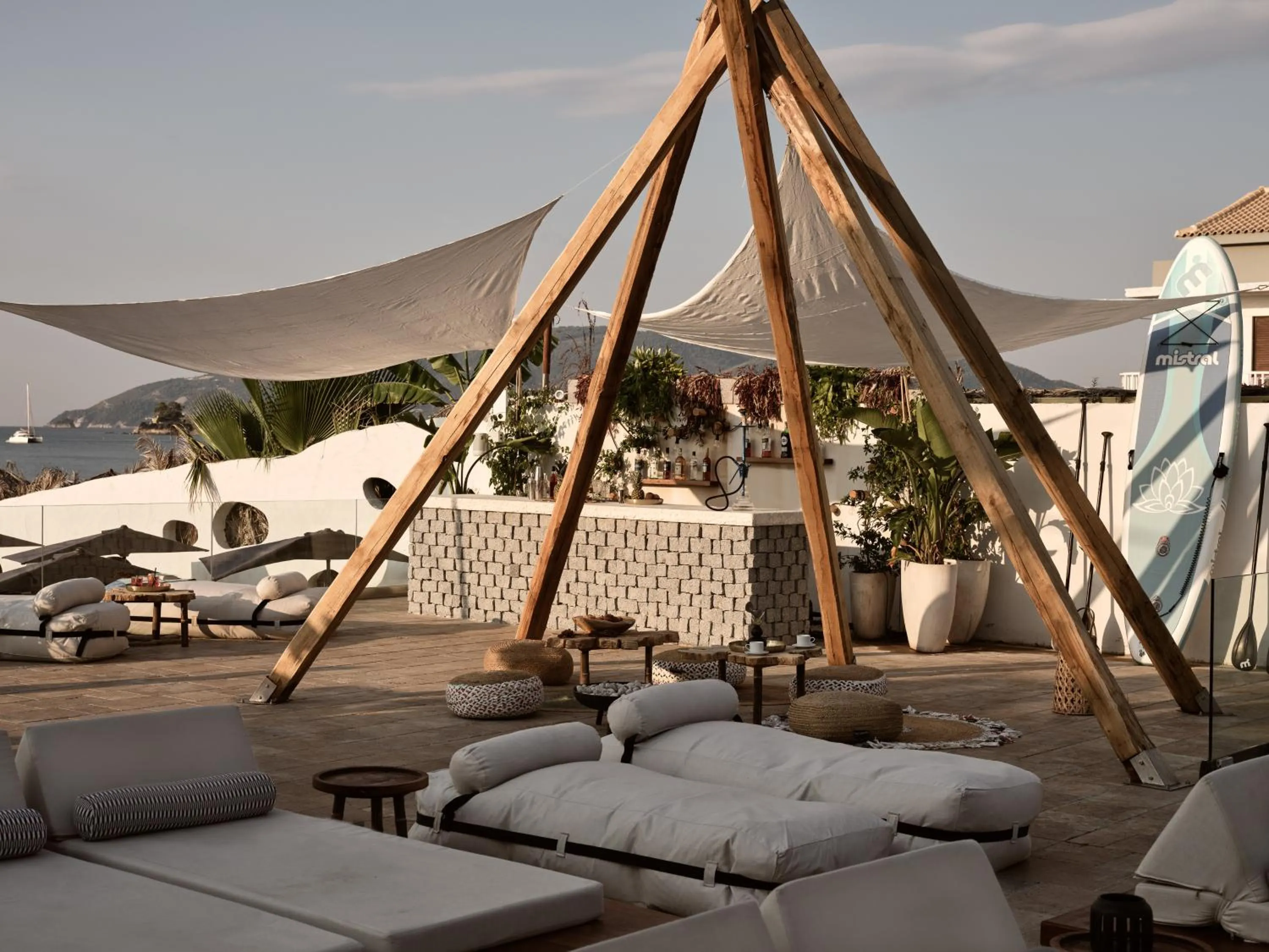 sunbed in GARDELLI RESORT