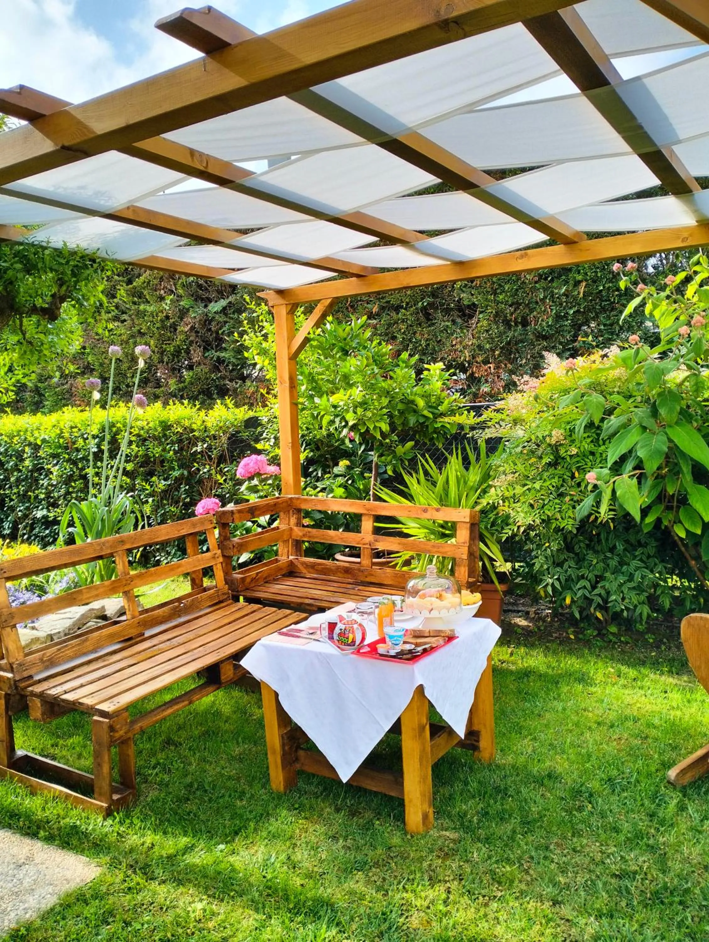 Patio in Al Casale B&B