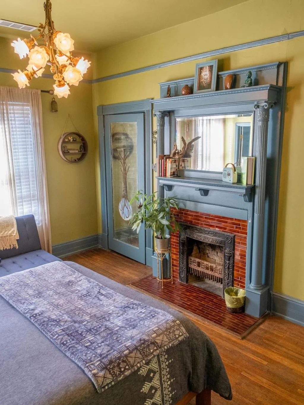 Bedroom, Bed in Birmingham Tree House