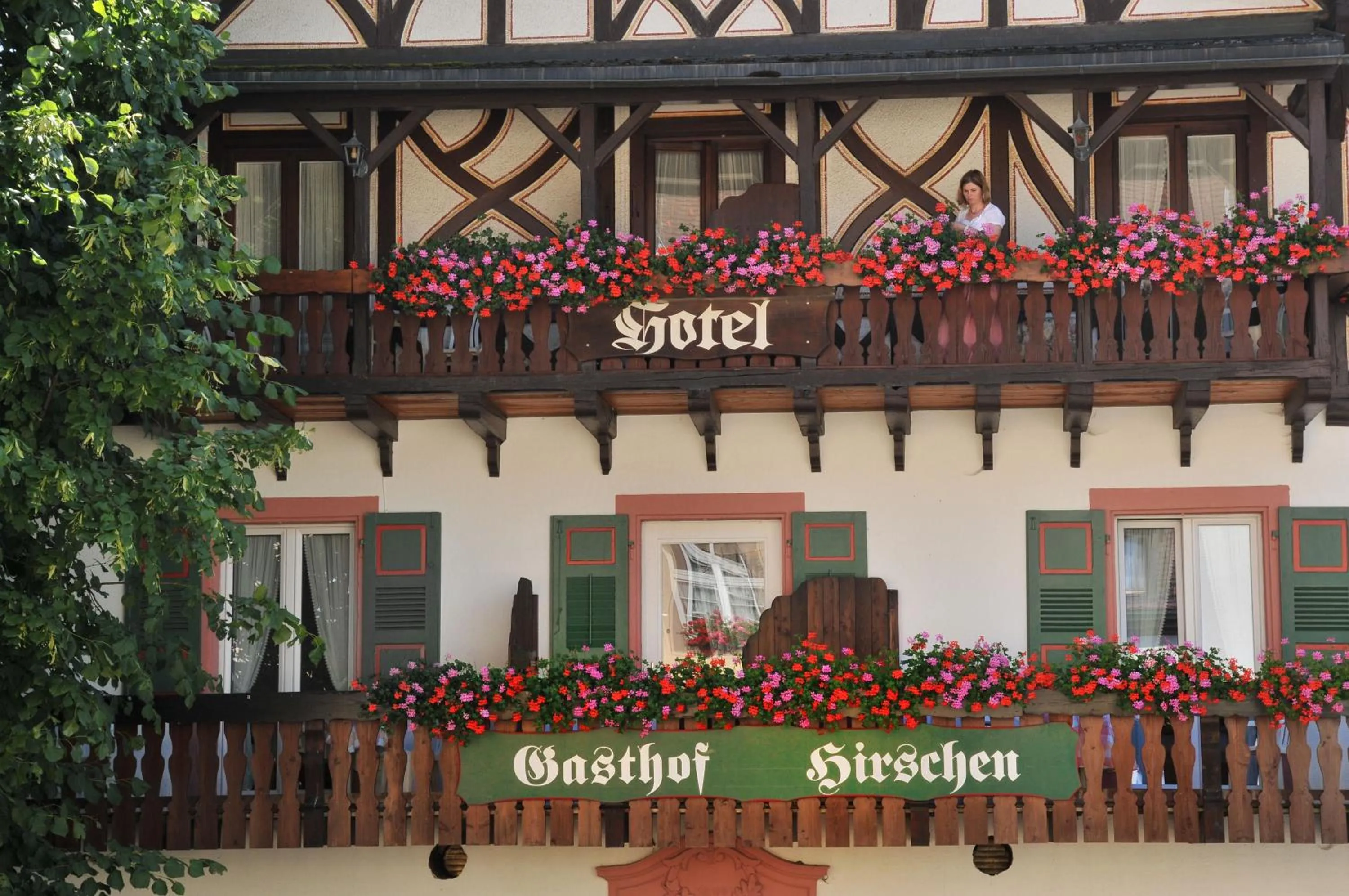 Balcony/Terrace in Hotel Hirschen