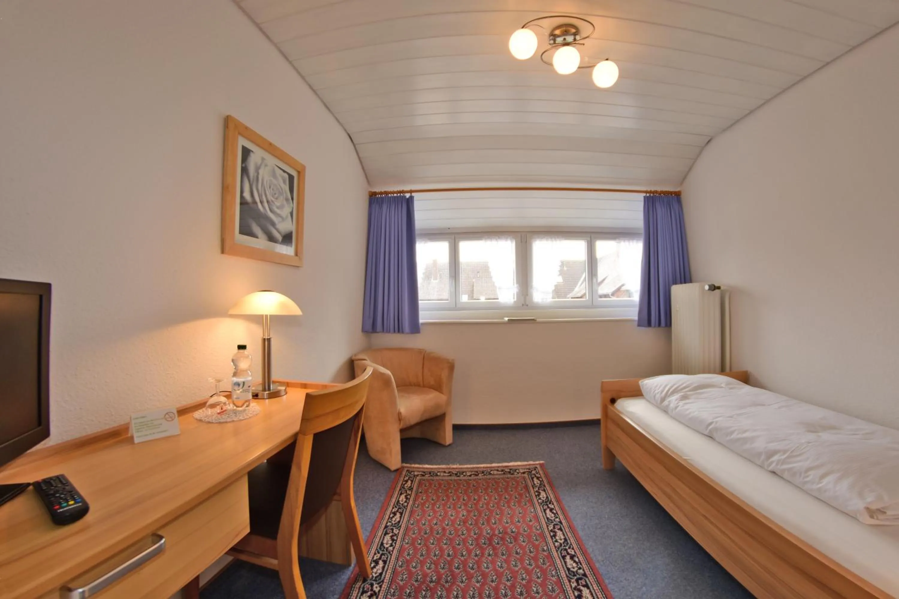 Photo of the whole room, Bed in Hotel Hirschen