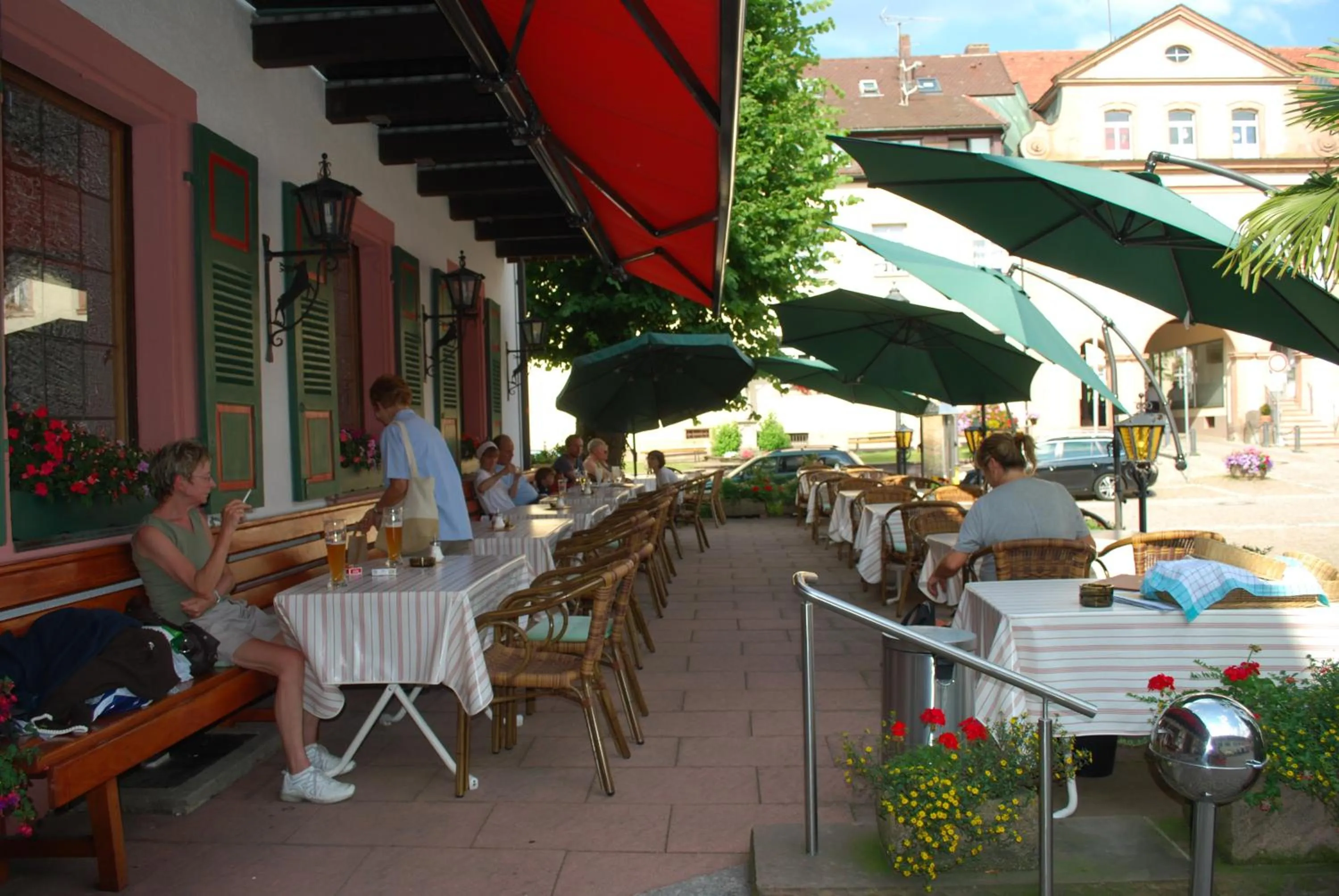 Balcony/Terrace in Hotel Hirschen