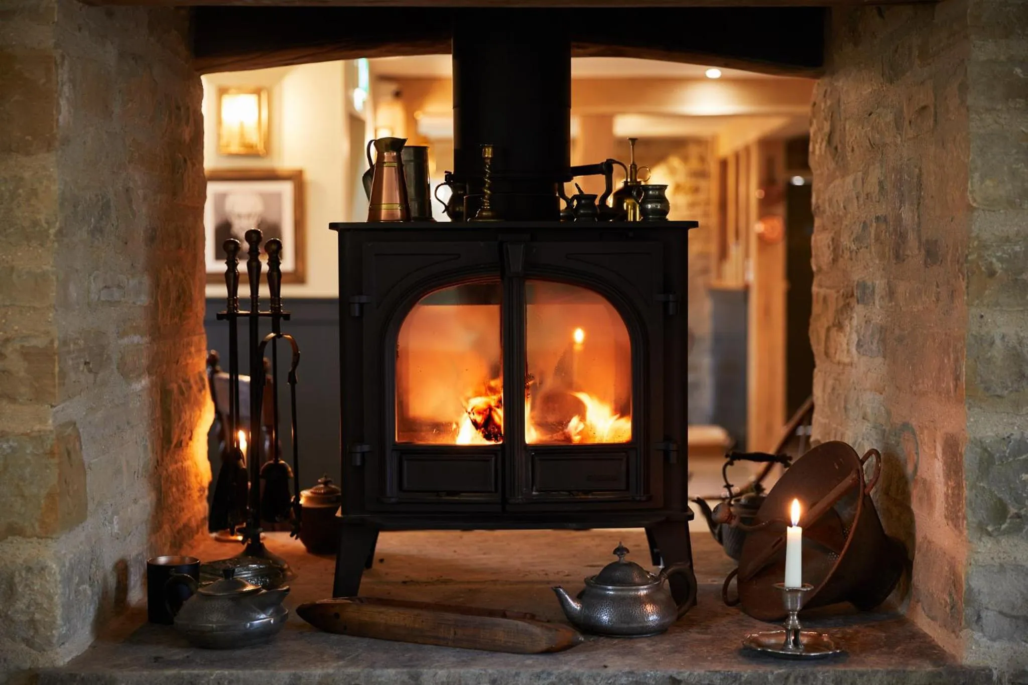 Lounge or bar in The Lime Tree Inn