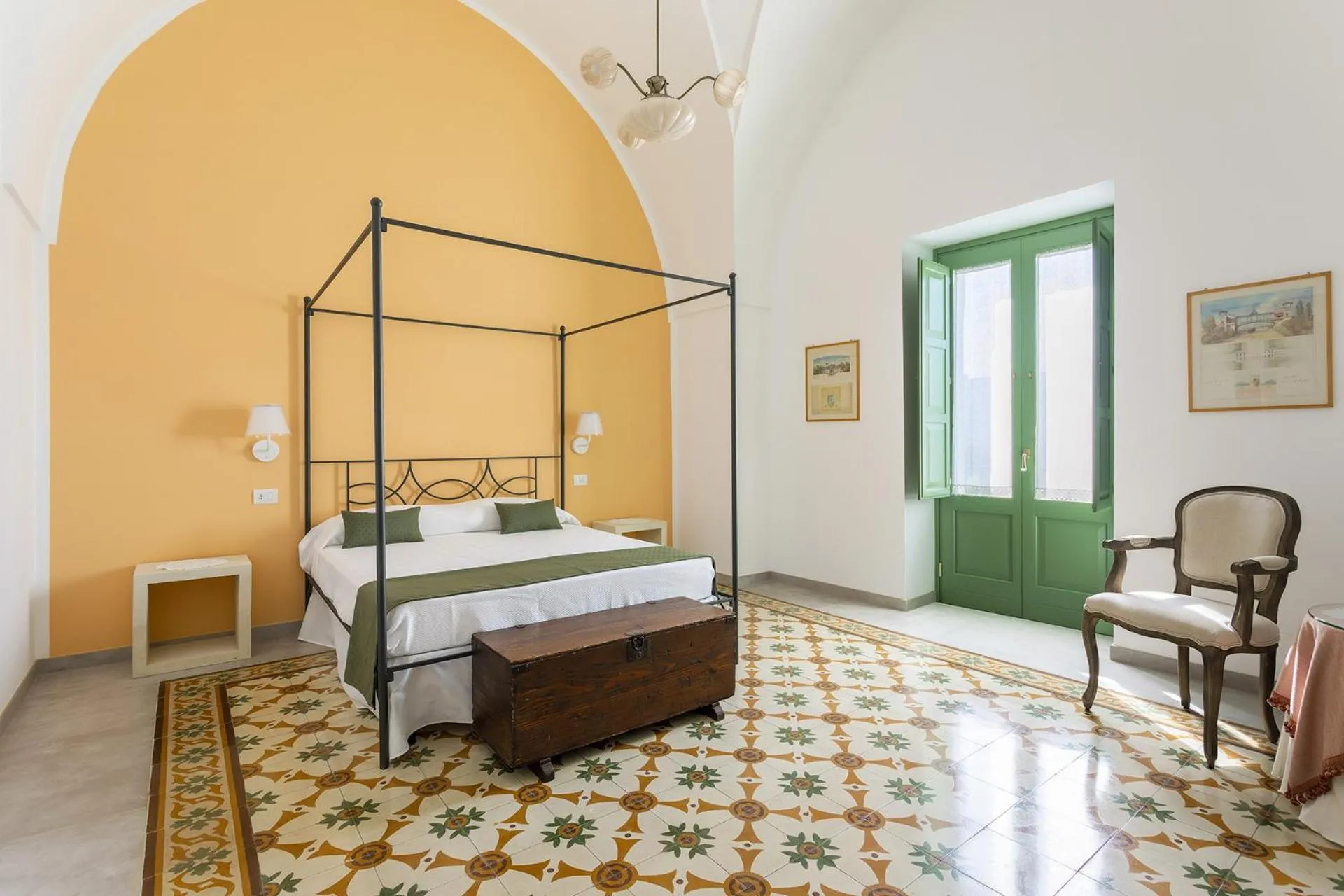 Bedroom in Il Palmento B&B