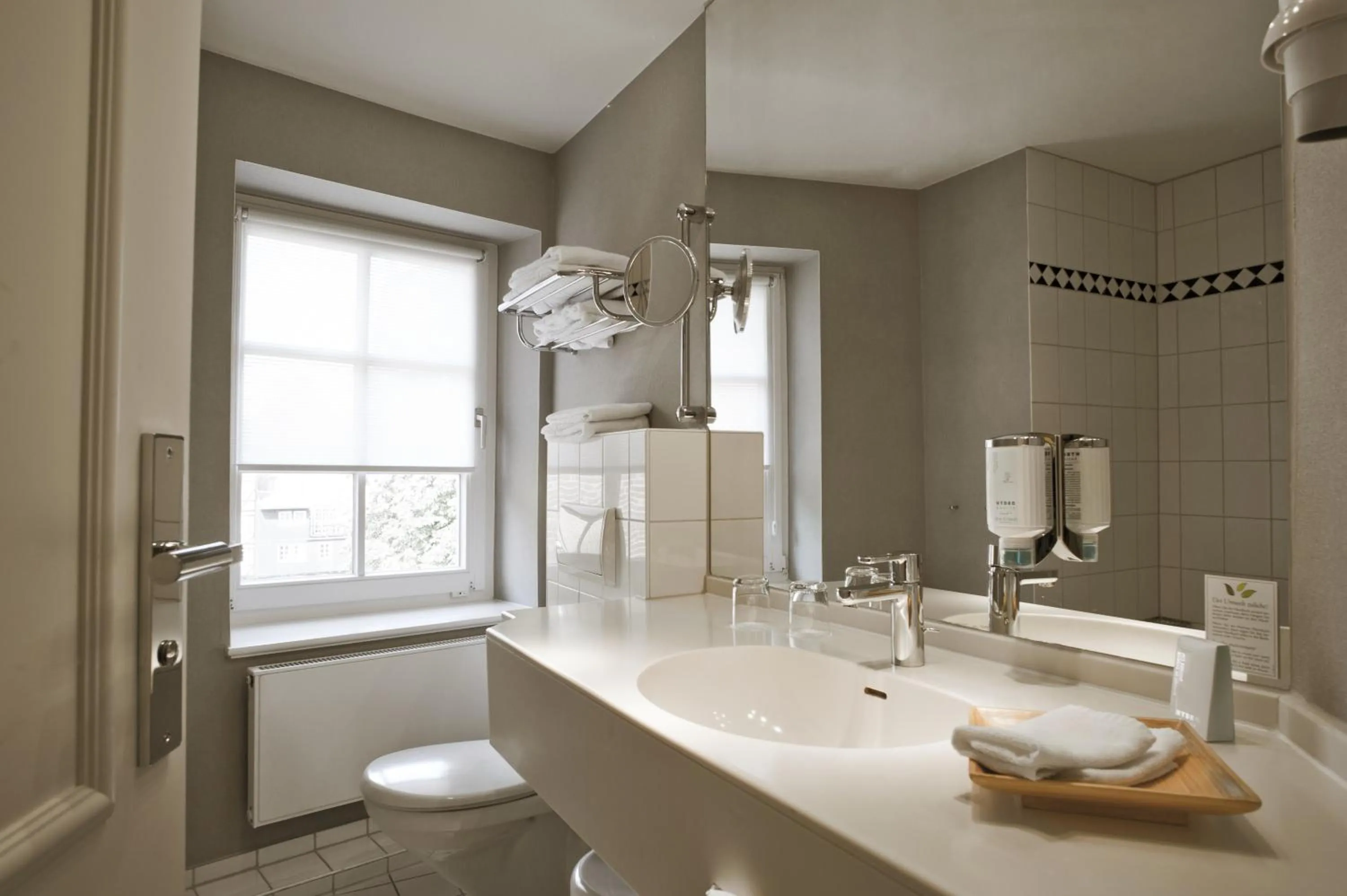 Bathroom in DORMERO Hotel Bergström Lüneburg