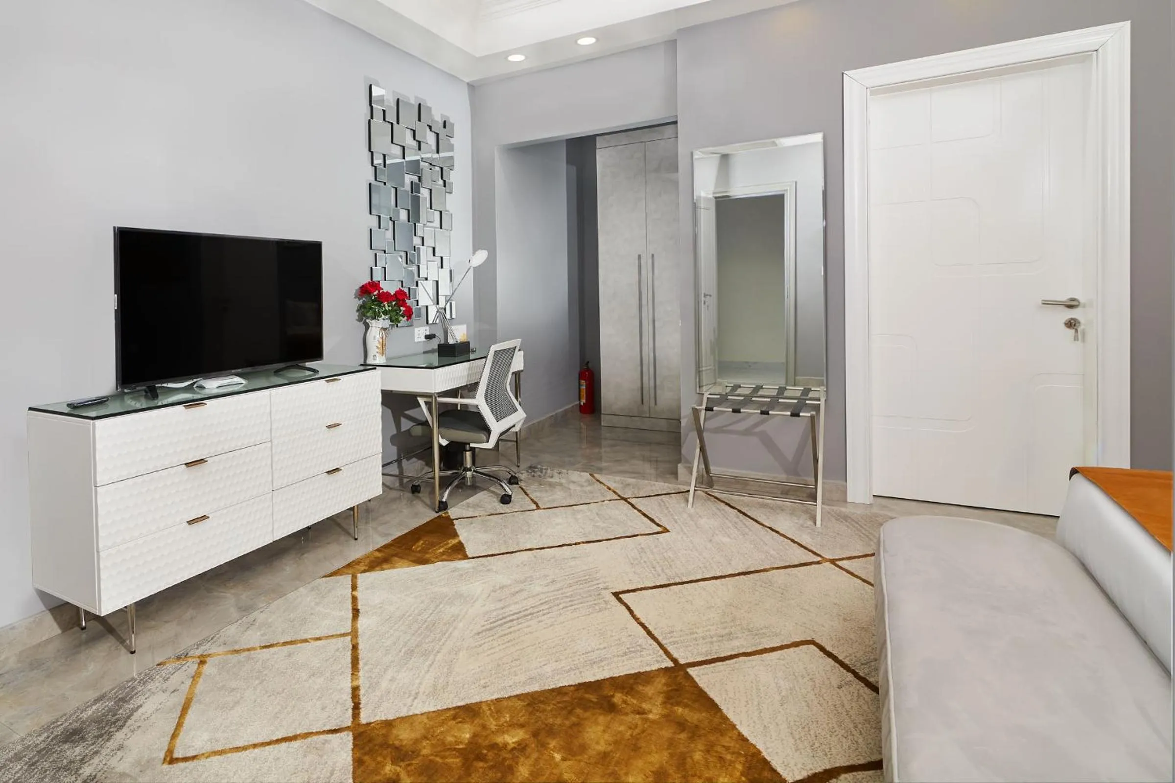 Bedroom in The Alima Suites