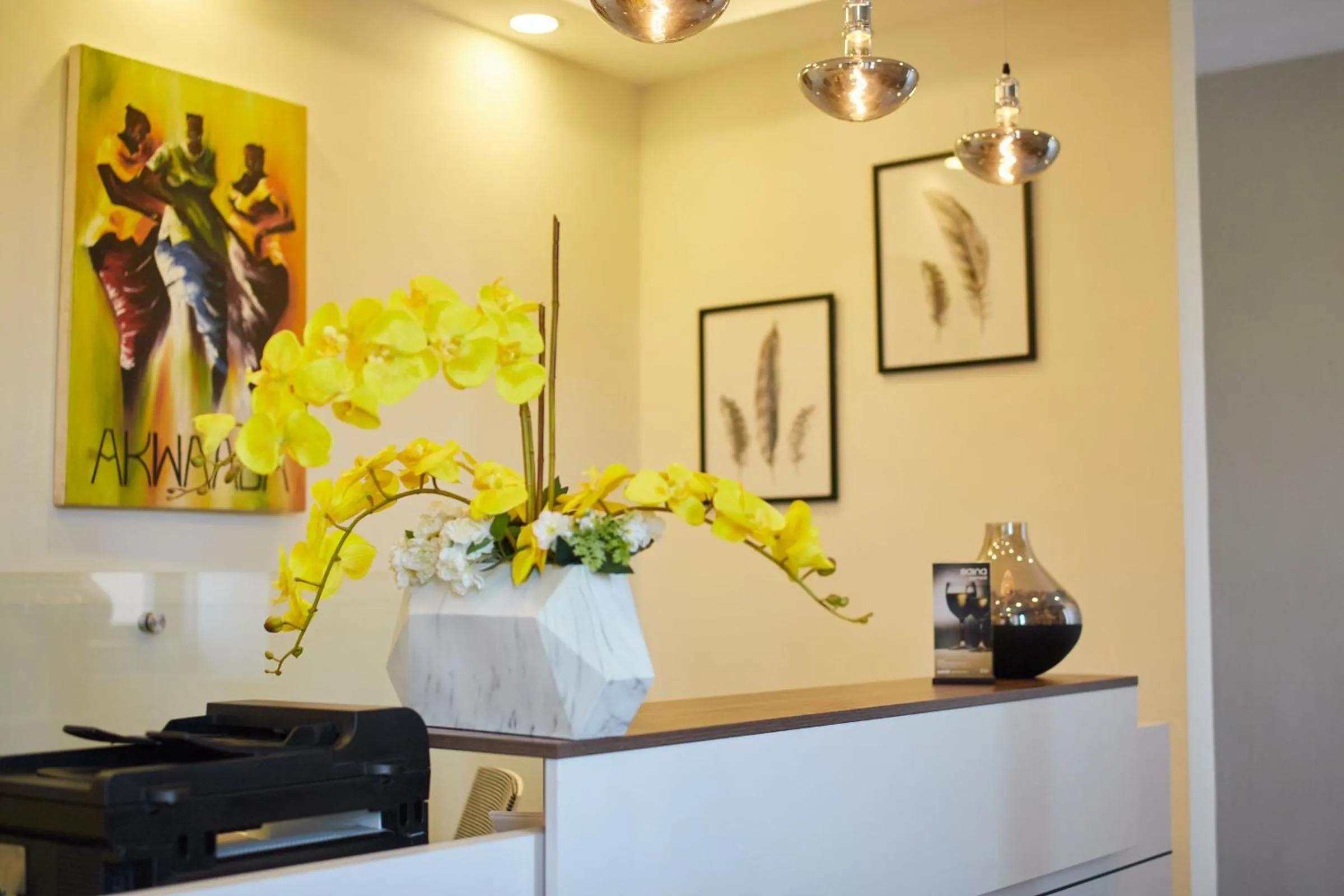 Lobby or reception in The Alima Suites