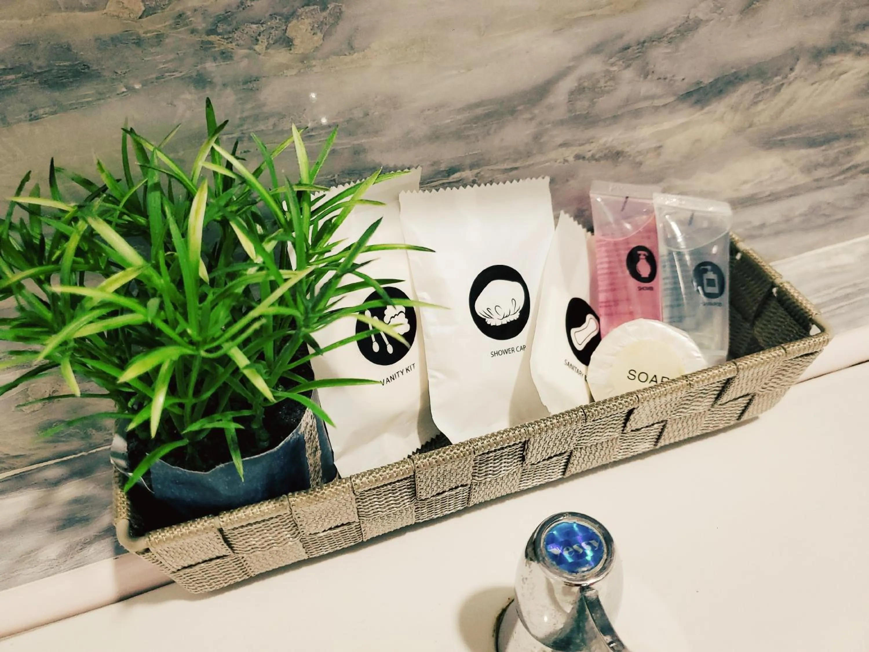 Bathroom in Winggarden Murals House by JE Boutique Guesthouse