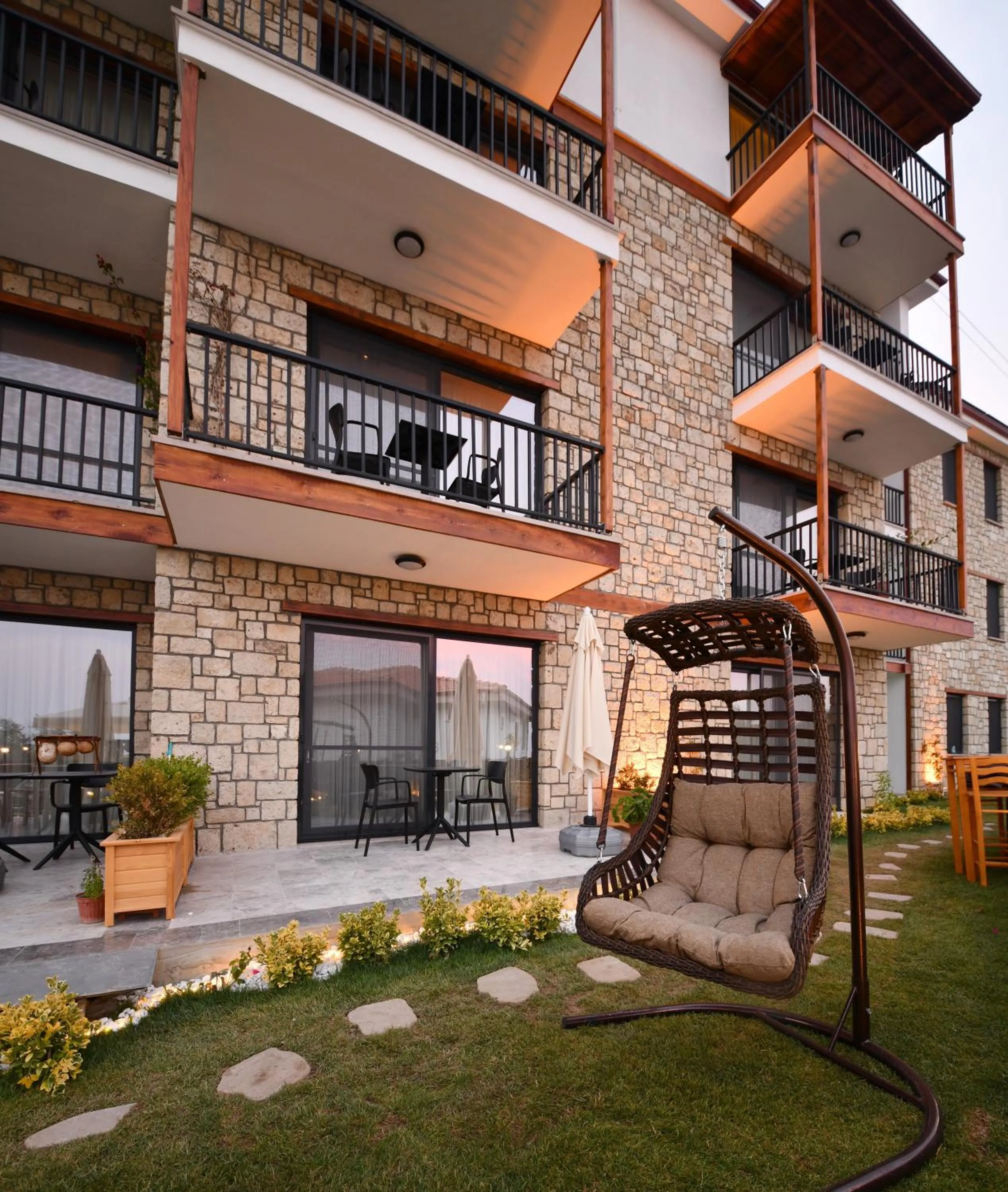 Patio in 1774 Kazdağı Termal Otel