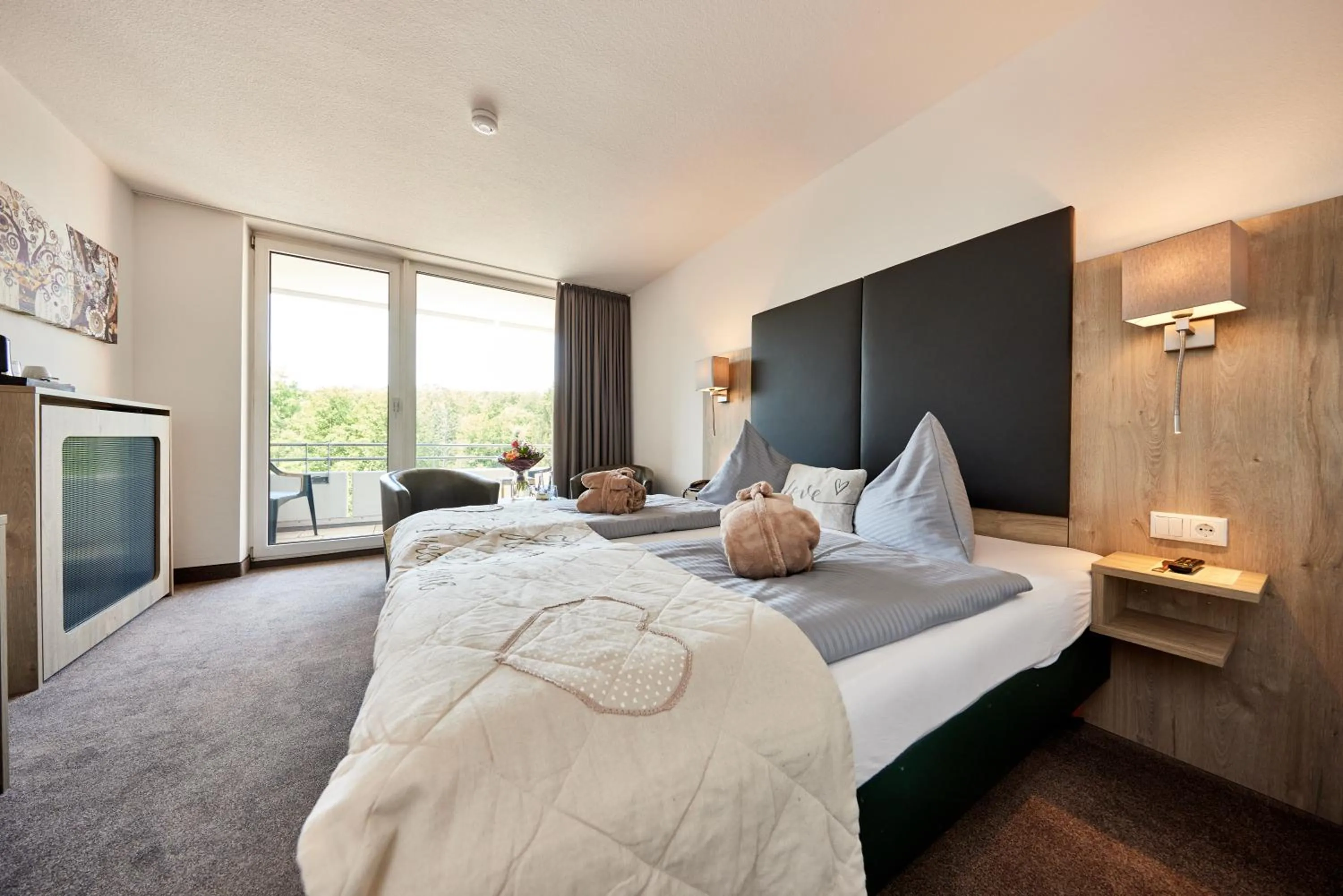 Staff, Bed in Hotelpark der Westerwald Treff