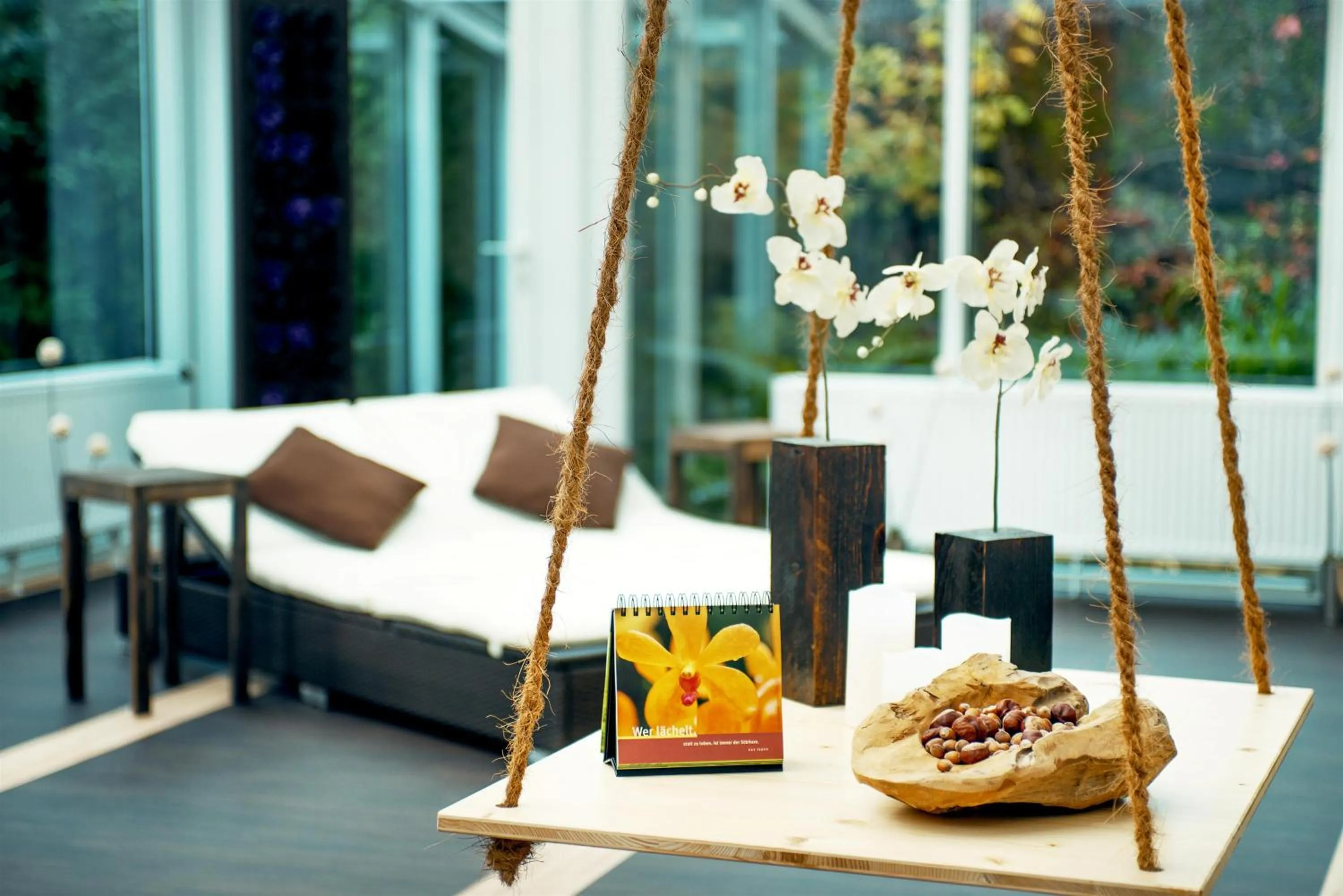 Sauna in Hotelpark der Westerwald Treff