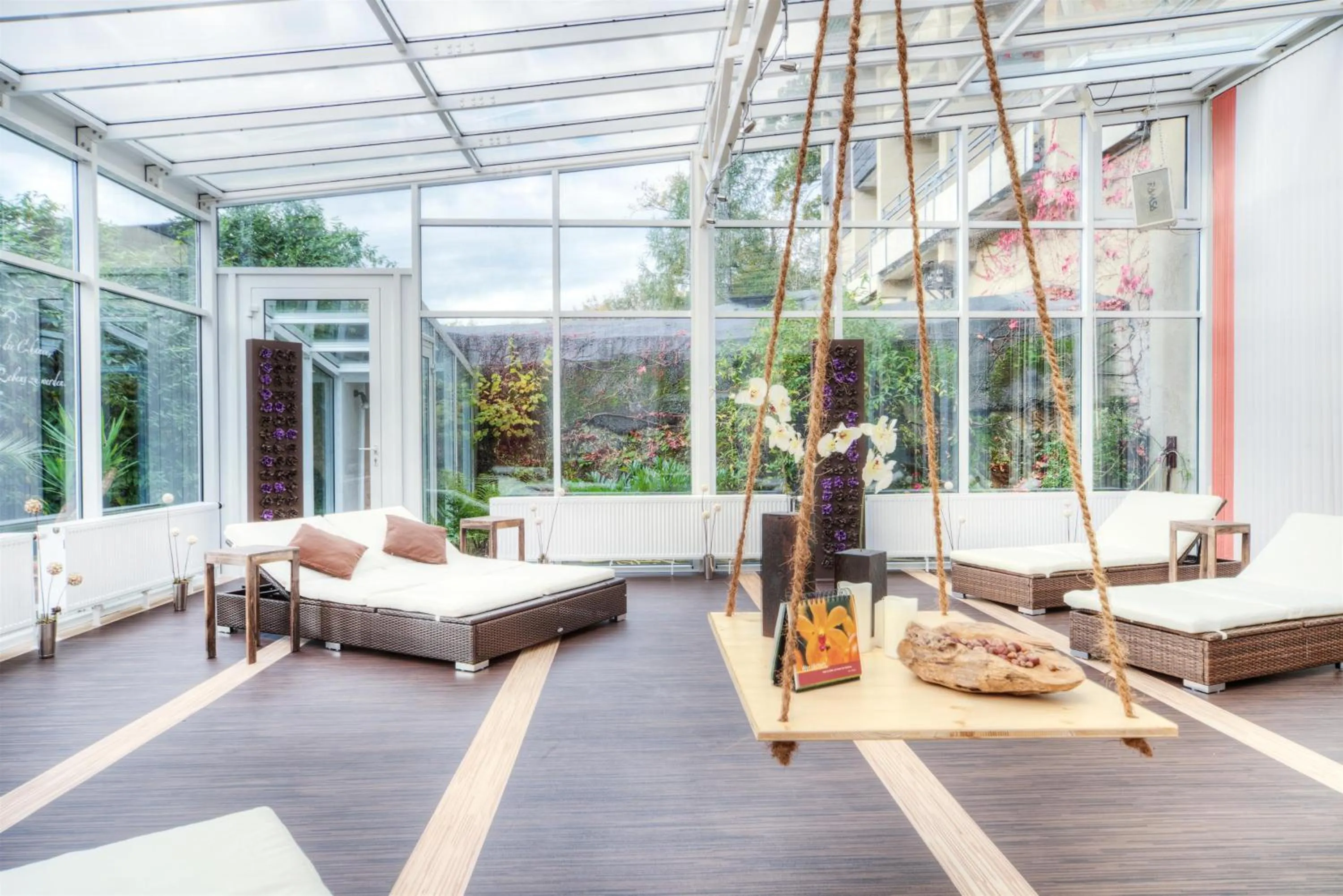 Sauna in Hotelpark der Westerwald Treff