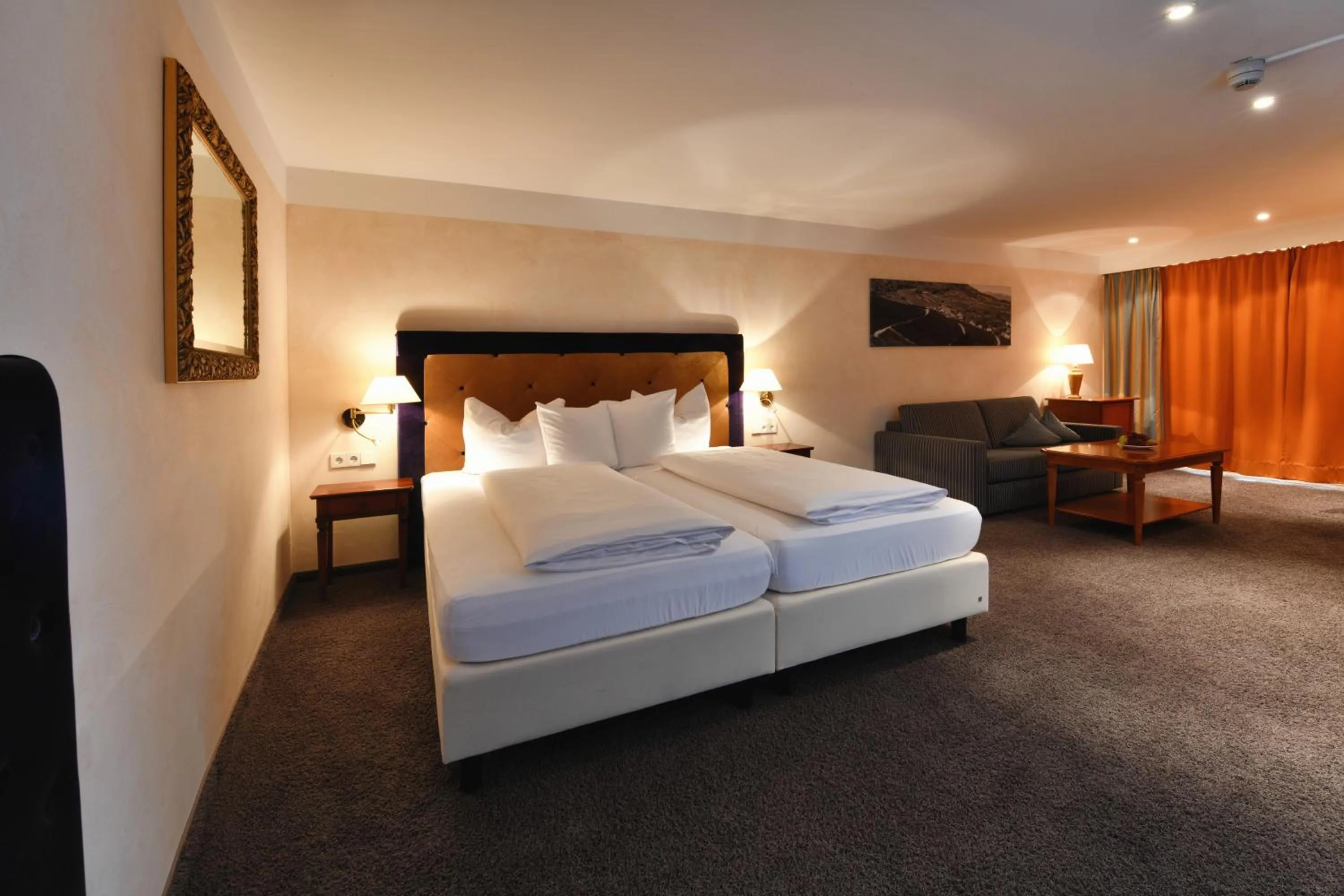 Photo of the whole room, Bed in Hotel Rebenhof