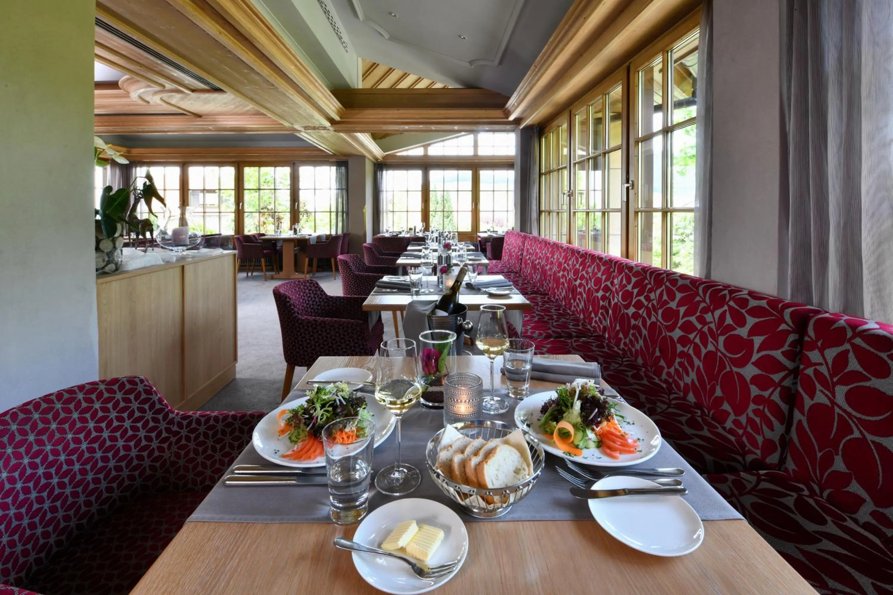 Restaurant/places to eat in Hotel Rebenhof