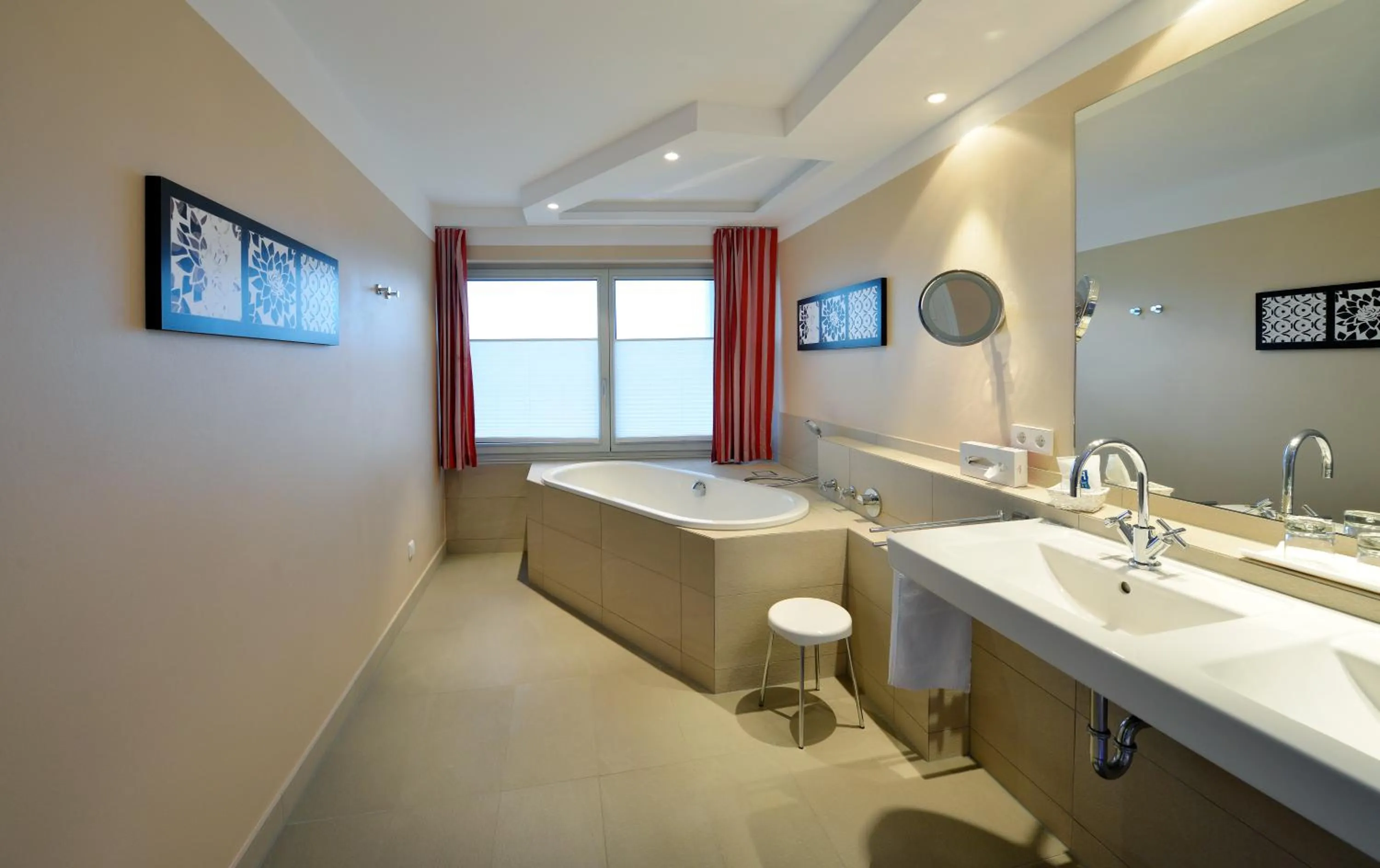 Bathroom in Hotel Rebenhof