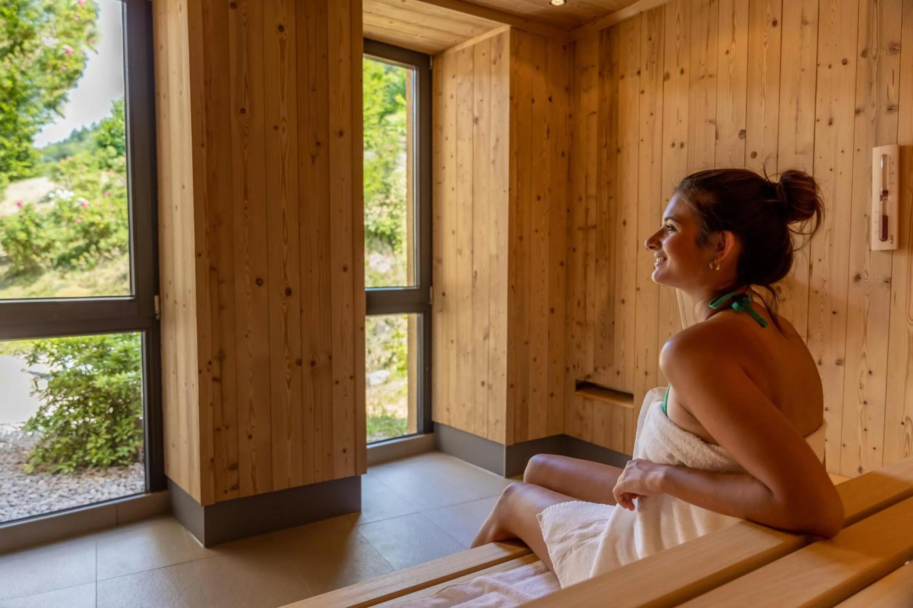 Sauna in Hotel Rebenhof