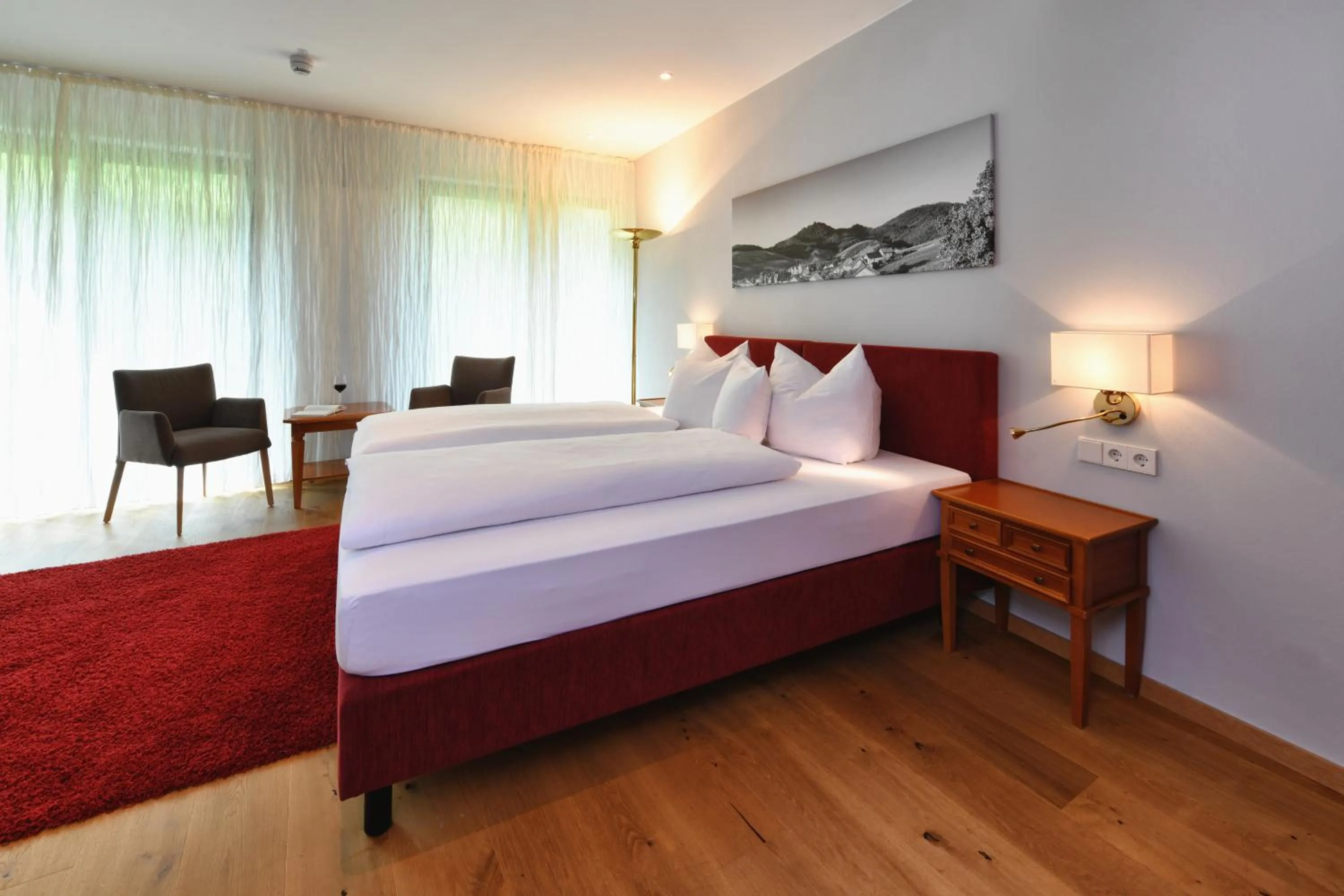 Photo of the whole room, Bed in Hotel Rebenhof