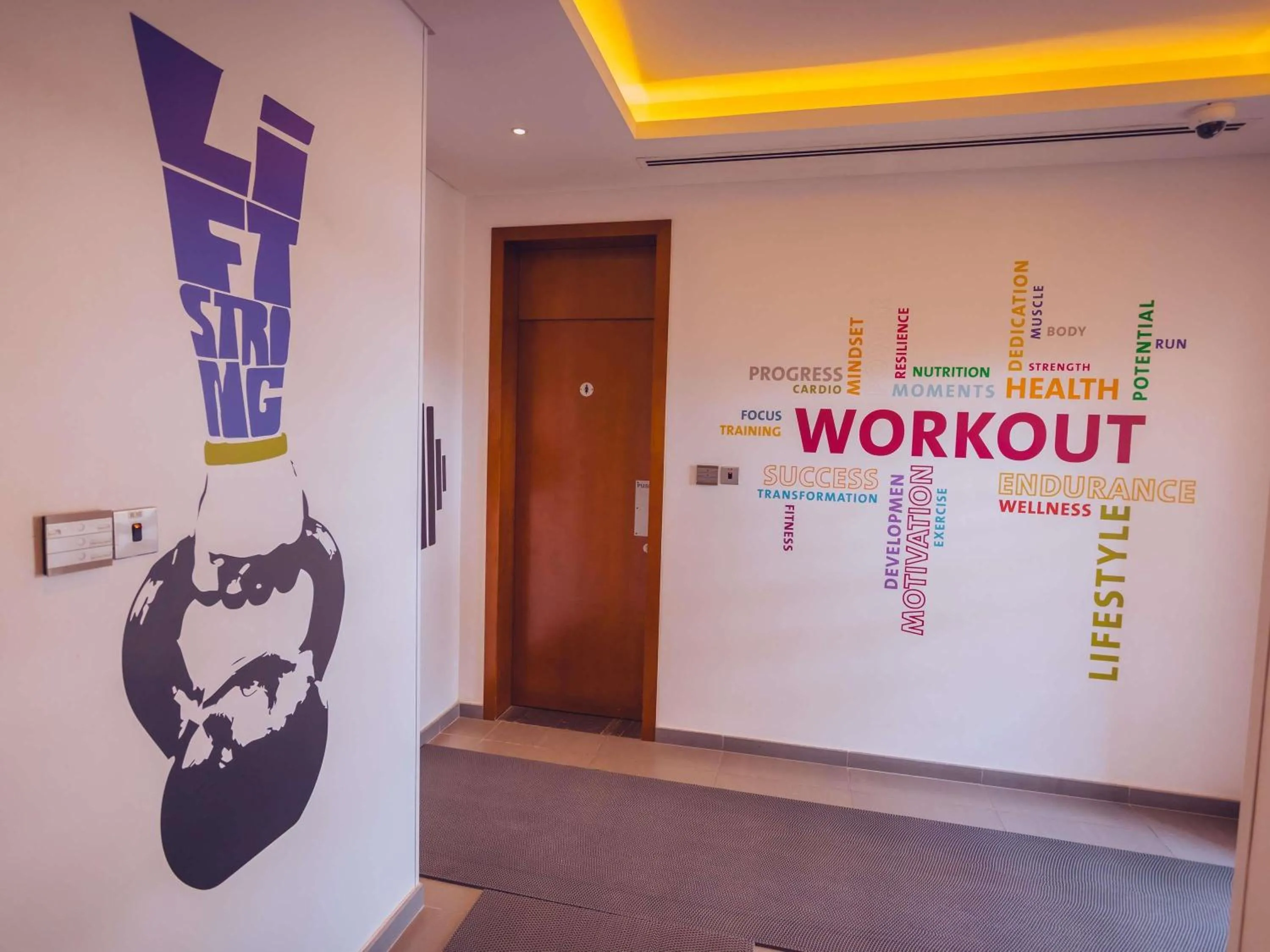 Fitness centre/facilities in Mövenpick Hotel Bahrain