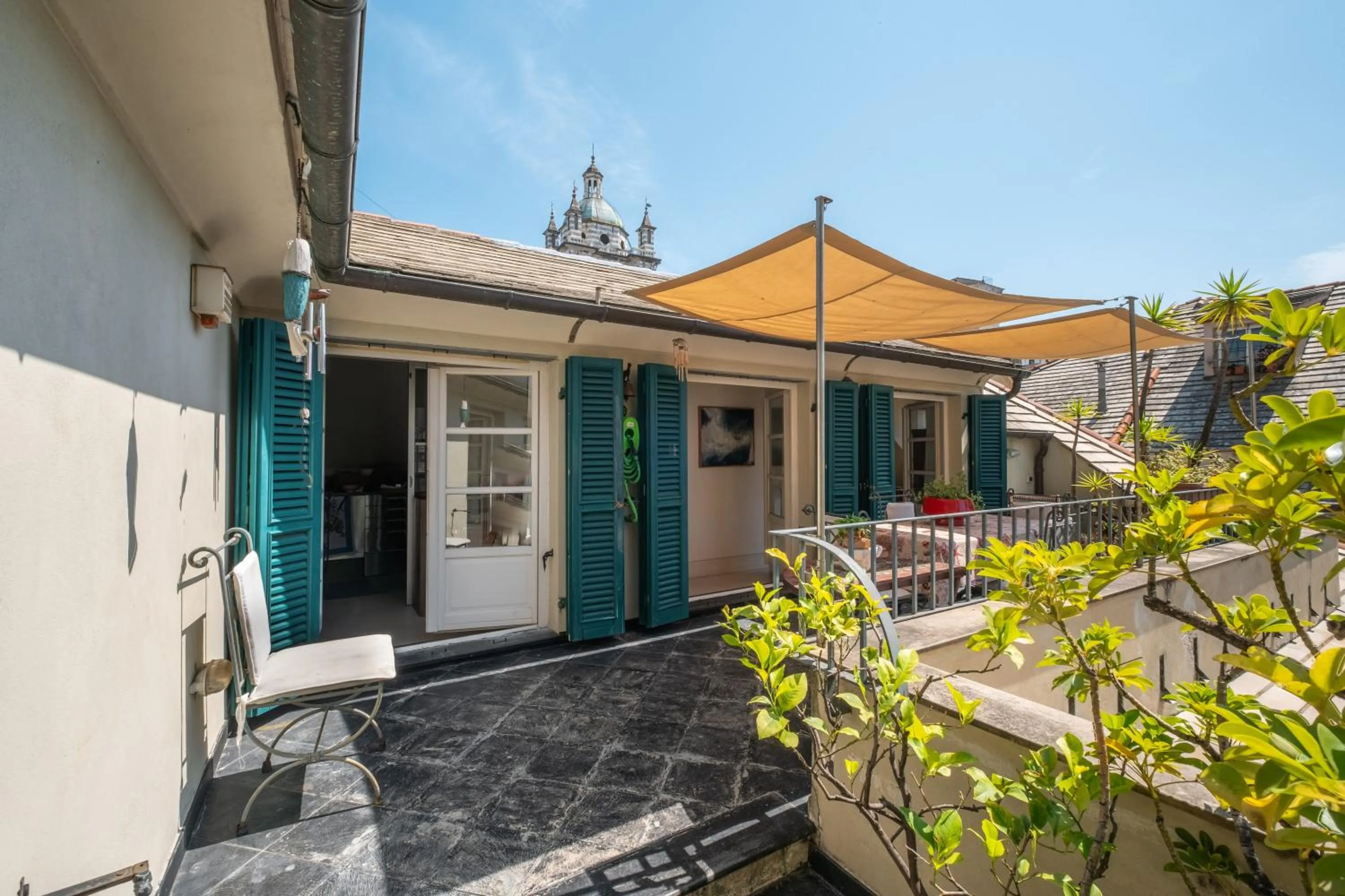 Balcony/Terrace in Attico Palazzo Giustiniani
