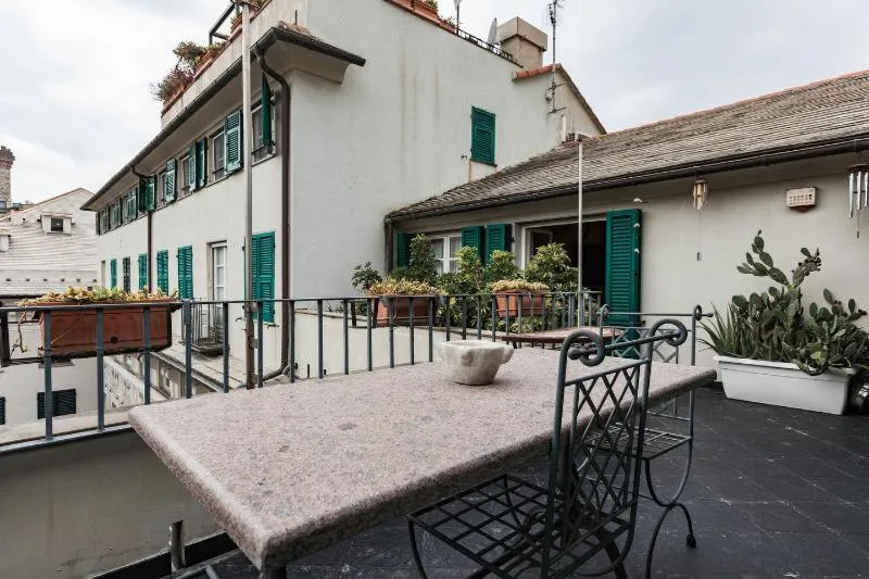 Balcony/Terrace in Attico Palazzo Giustiniani