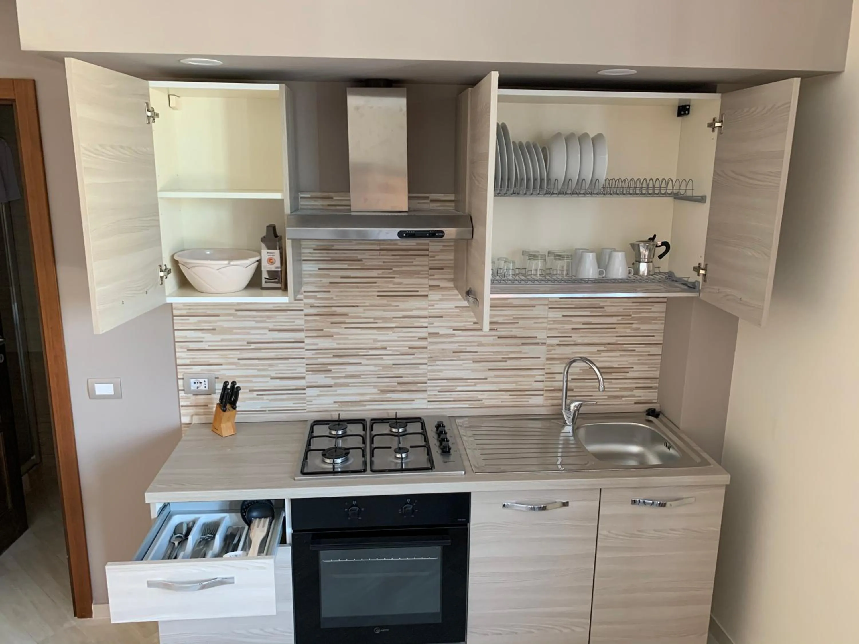 Dining area in Masseria Moriello - lago di Telese
