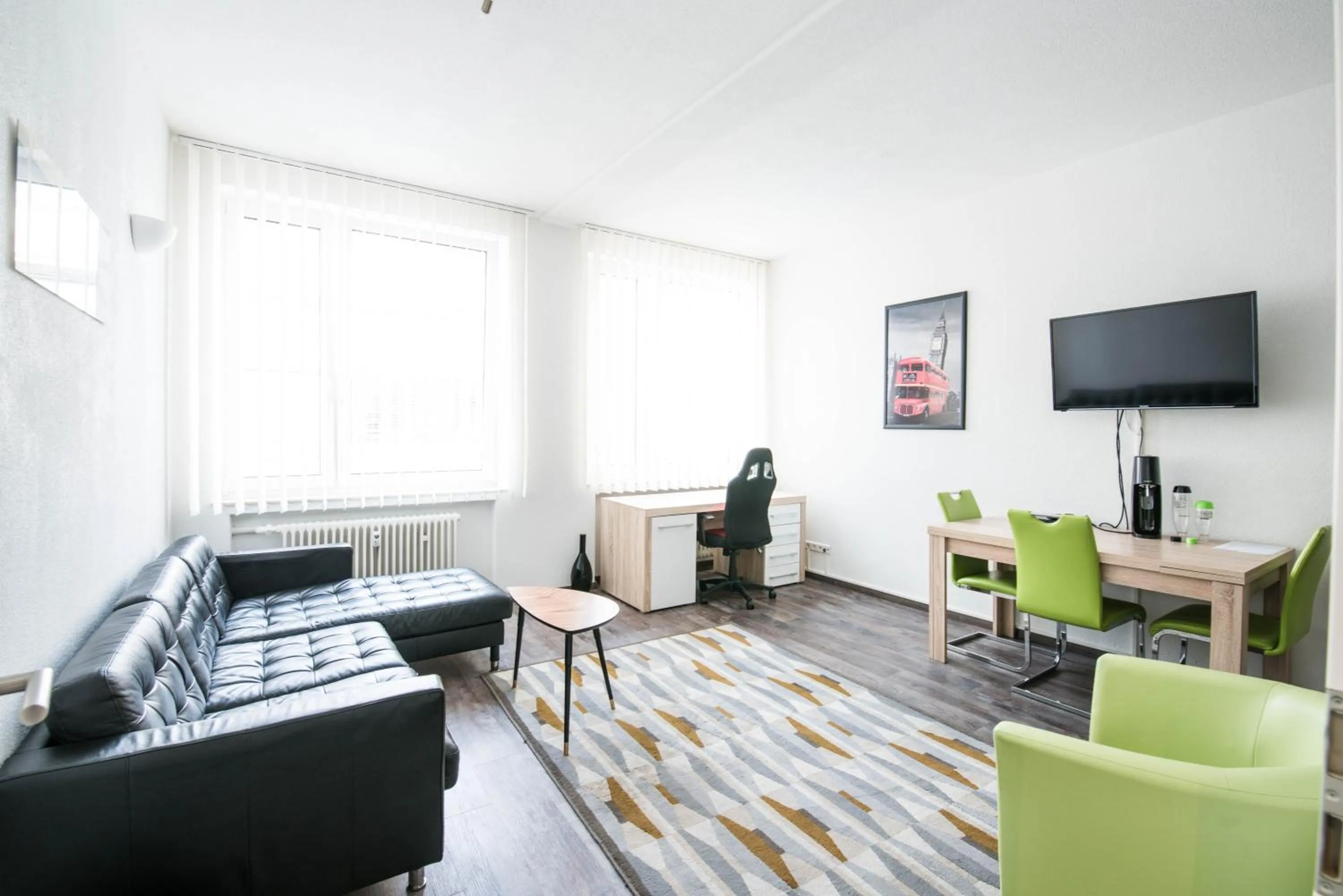 Living room in Central Apartments Aalen