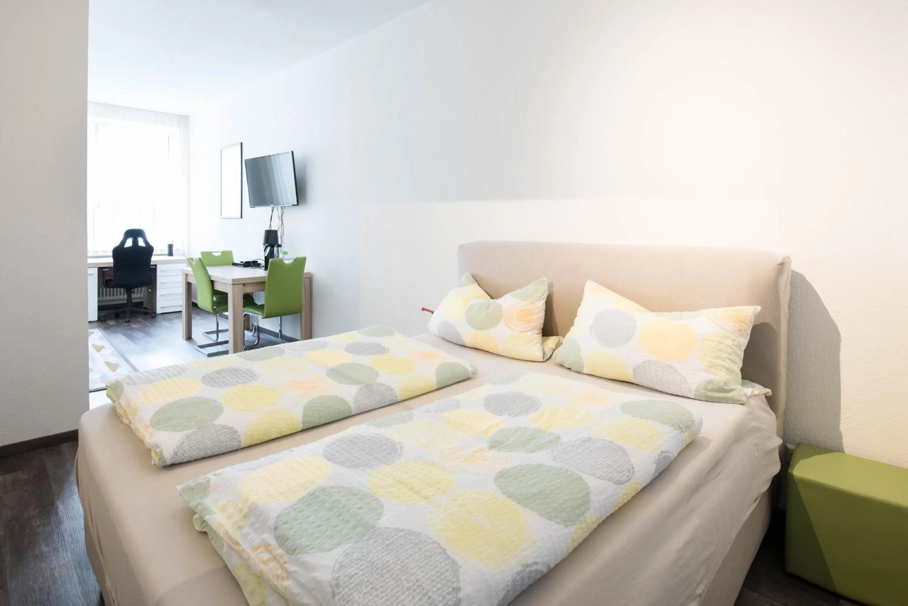 Bed in Central Apartments Aalen