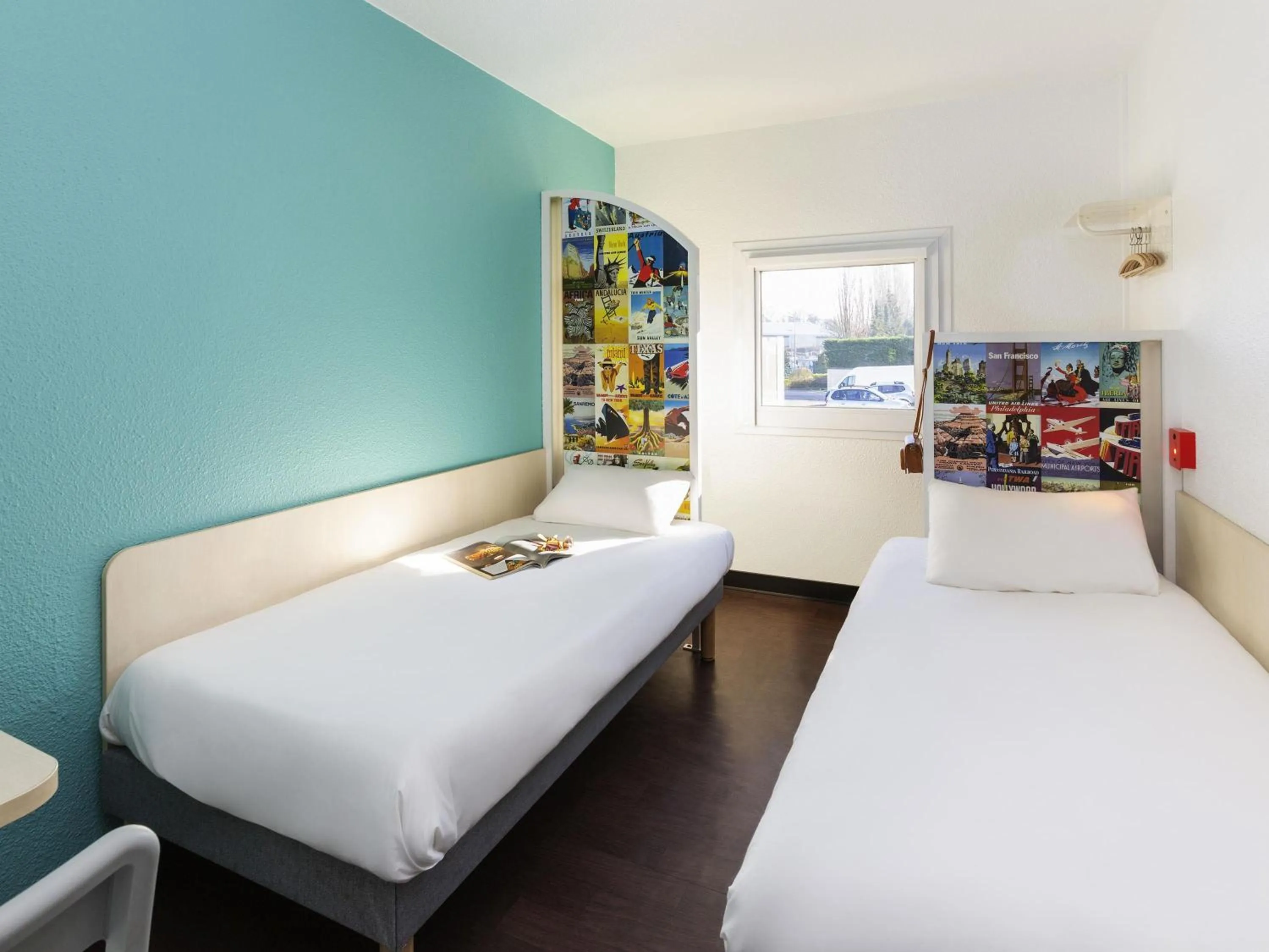 Bedroom, Bed in hotelF1 Nancy Sud