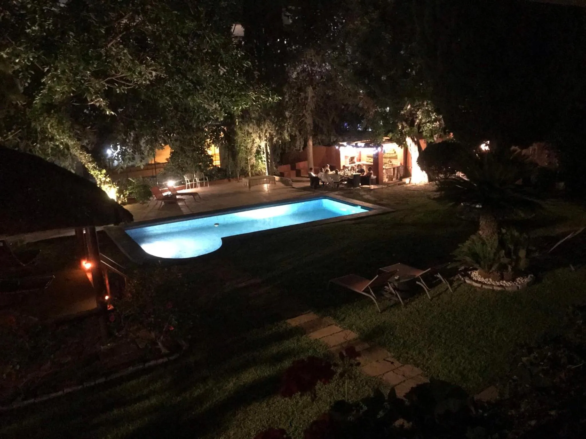 Pool view in Casa Paraíso Boutique B&B