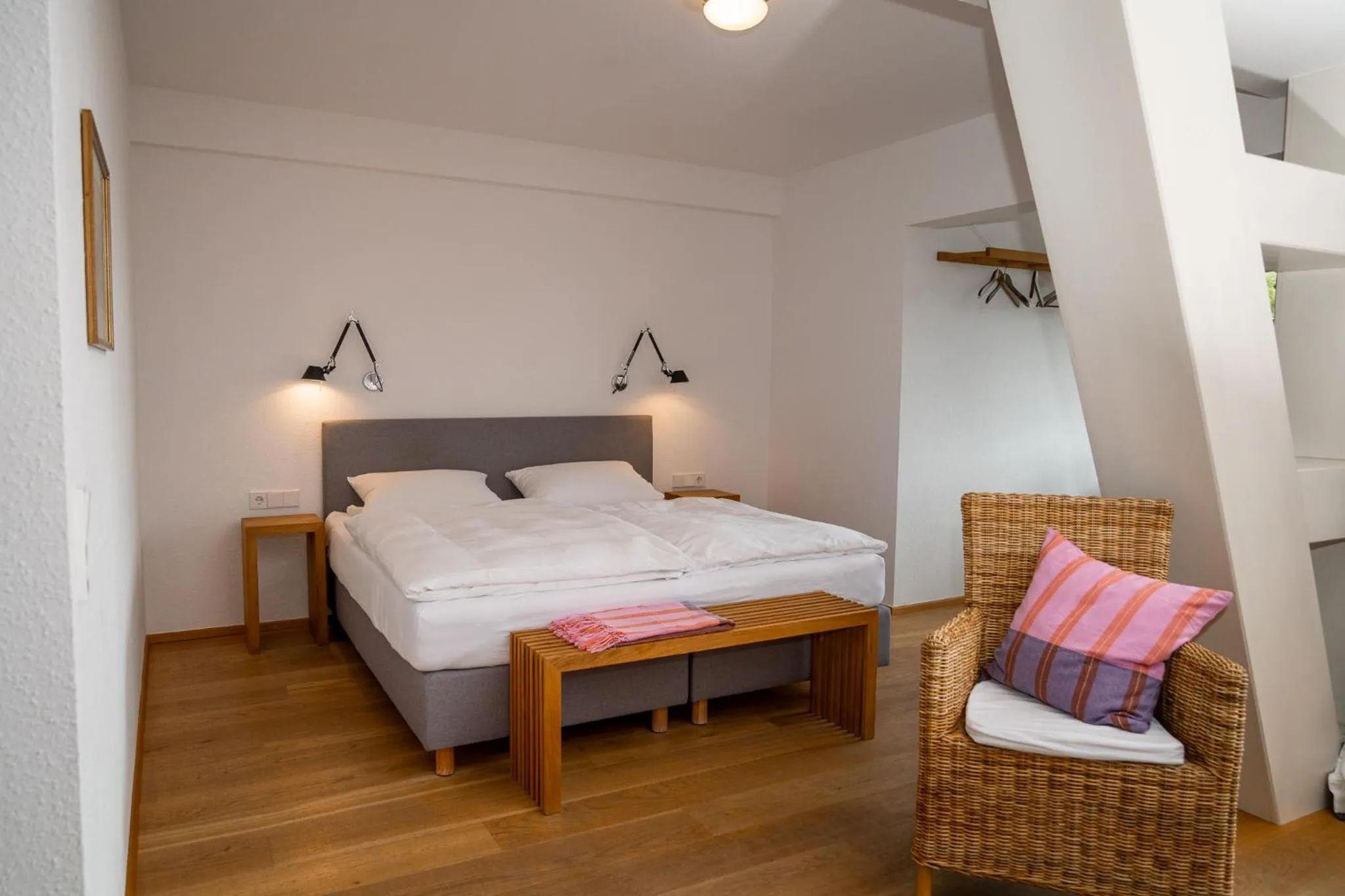 Photo of the whole room, Bed in Der Hirschen