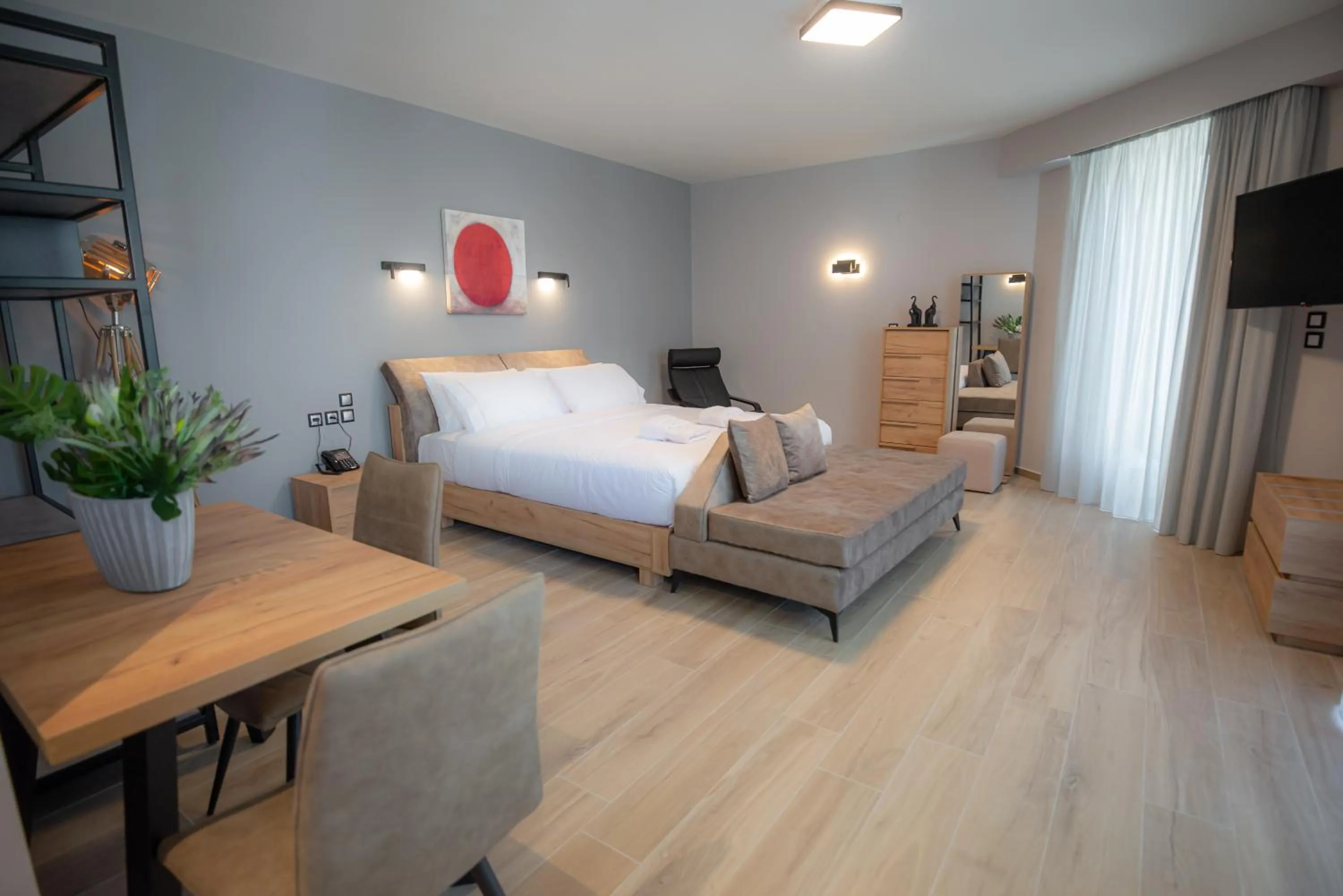 Bed in The Victoria Lefkada