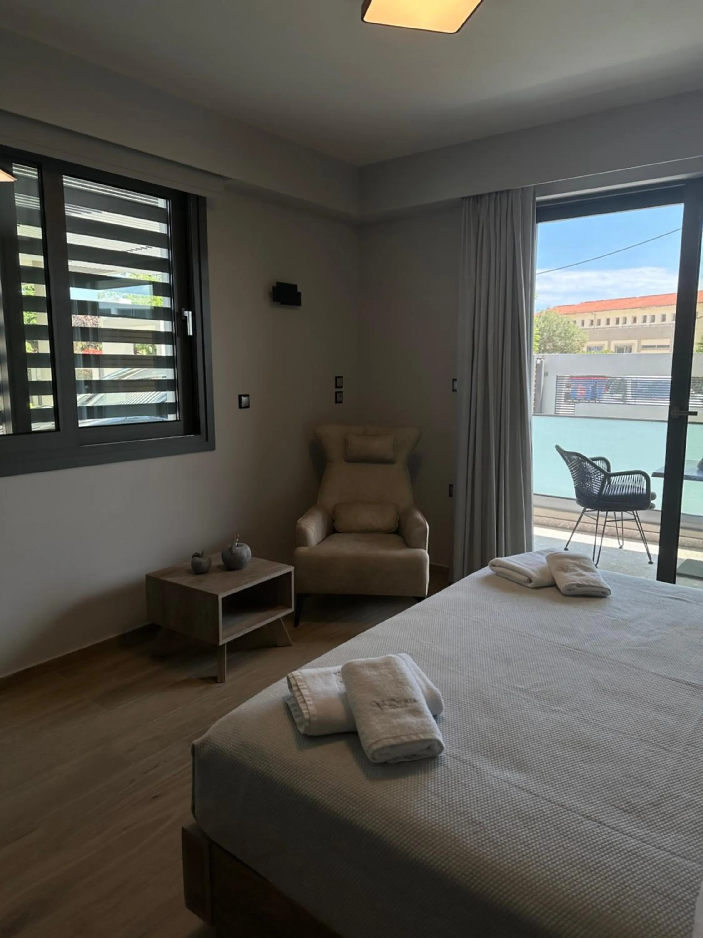 Bed in The Victoria Lefkada