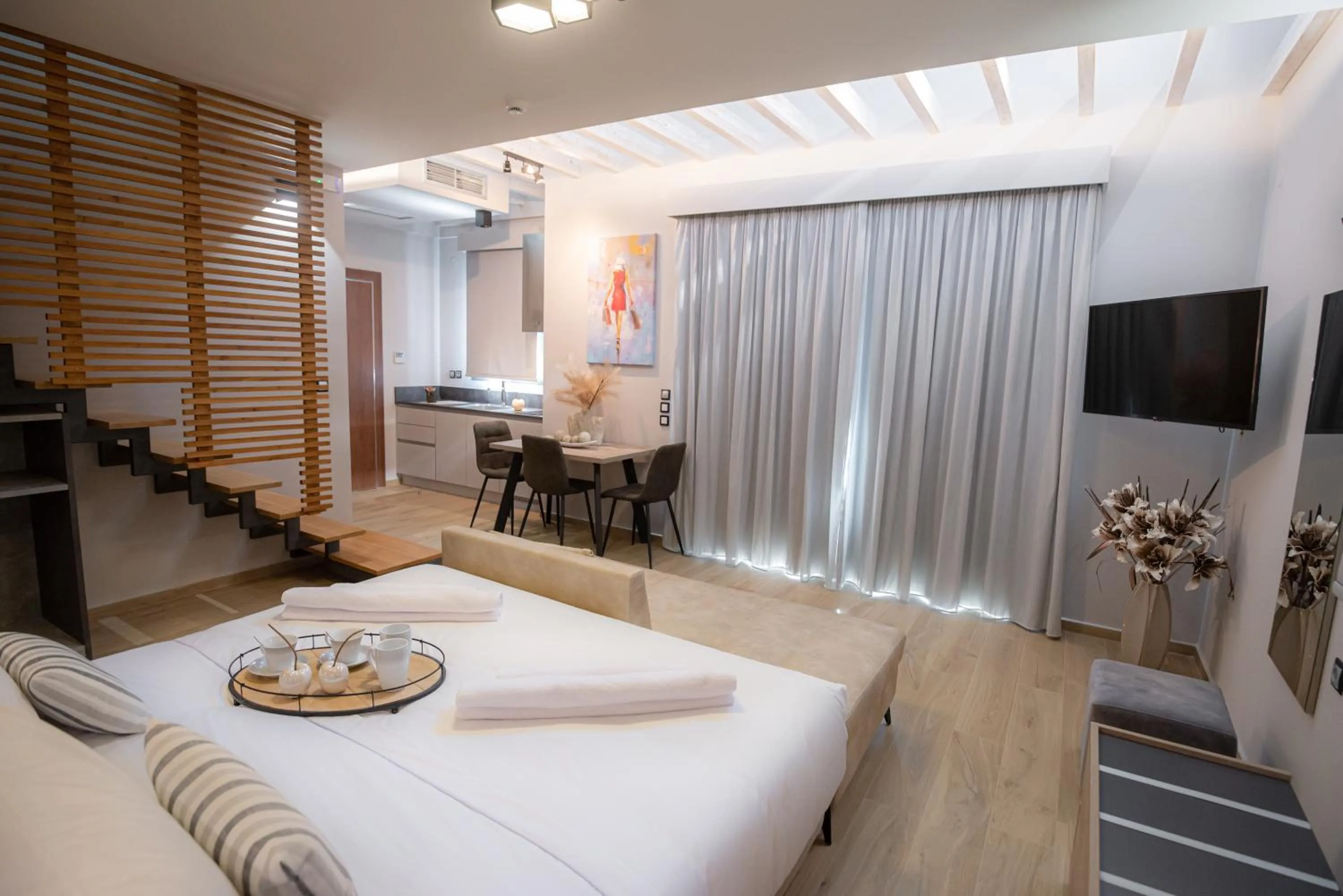 Bedroom in The Victoria Lefkada