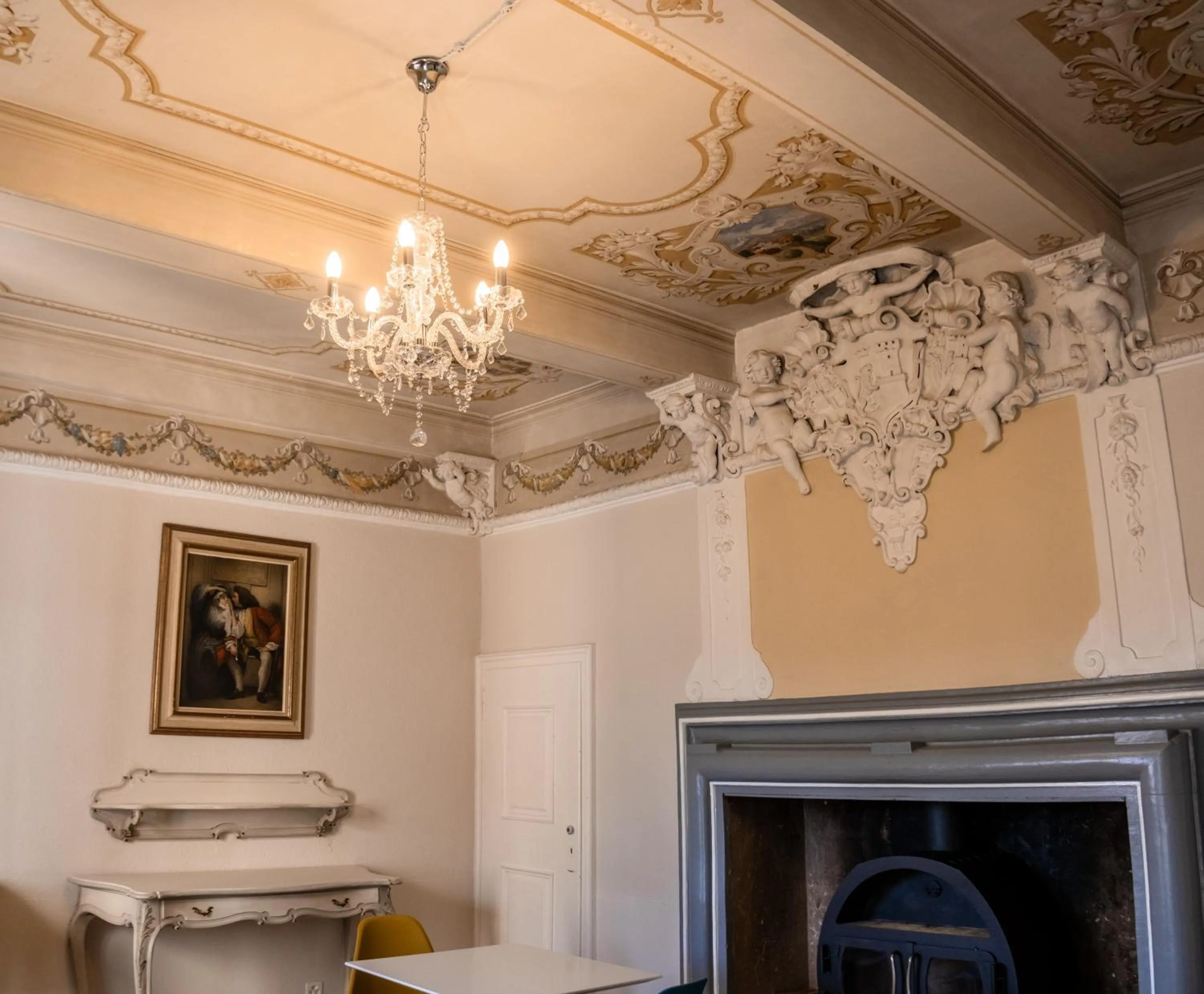 Decorative detail in Guesthouse Arosio B&B