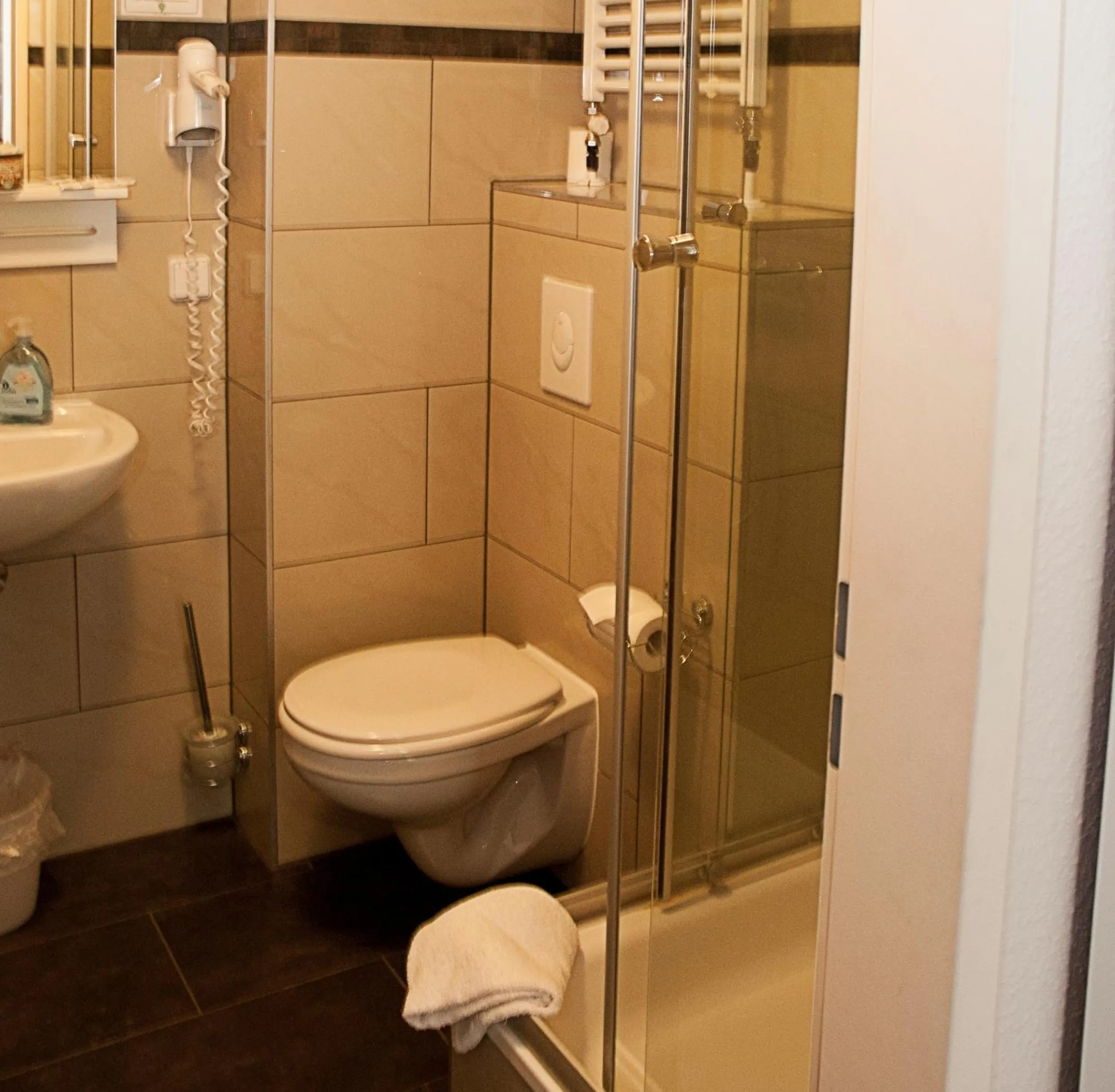 Bathroom in Pension ABC