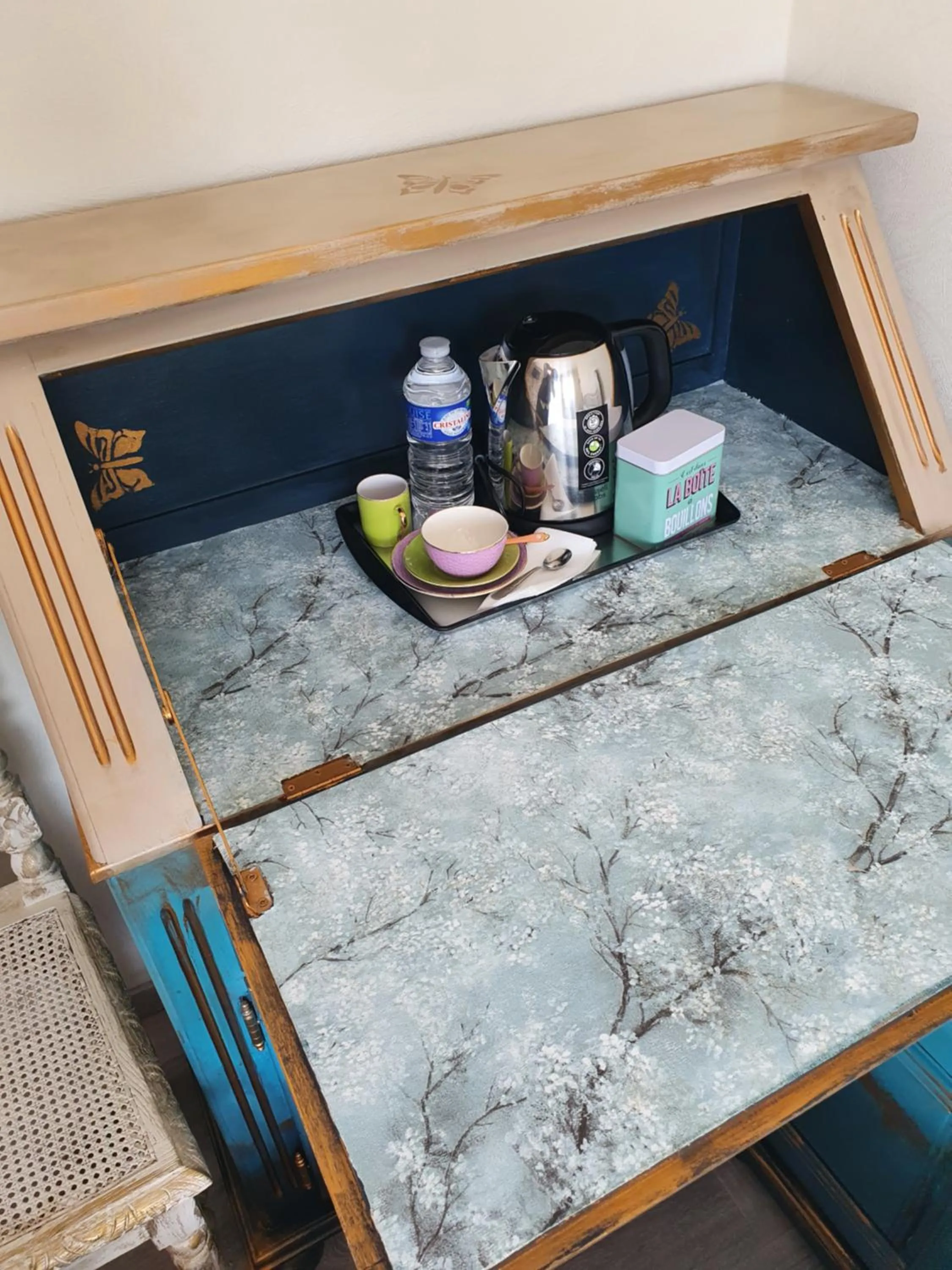 Decorative detail in Eqynox Hotel