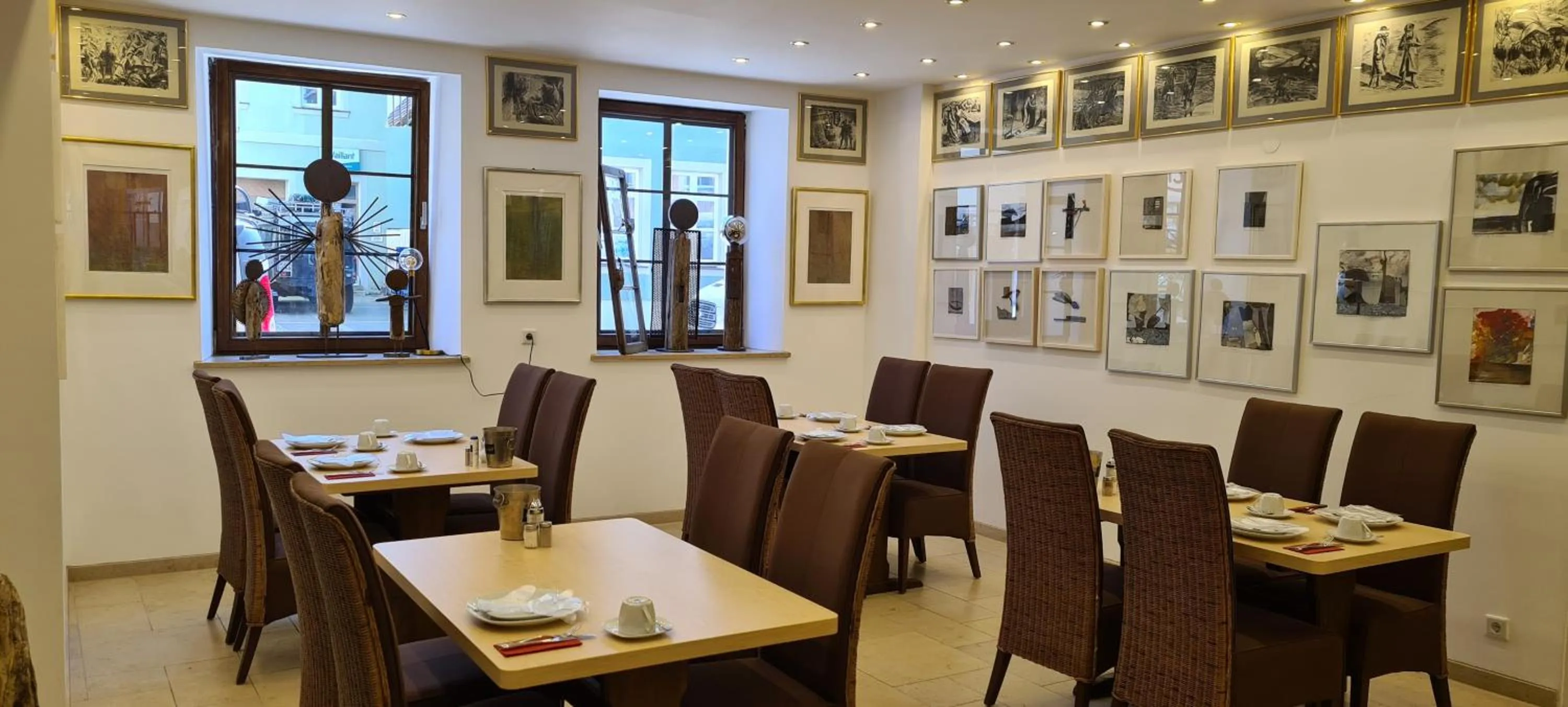 Breakfast in Hotel Garni "Am Ellinger Tor"