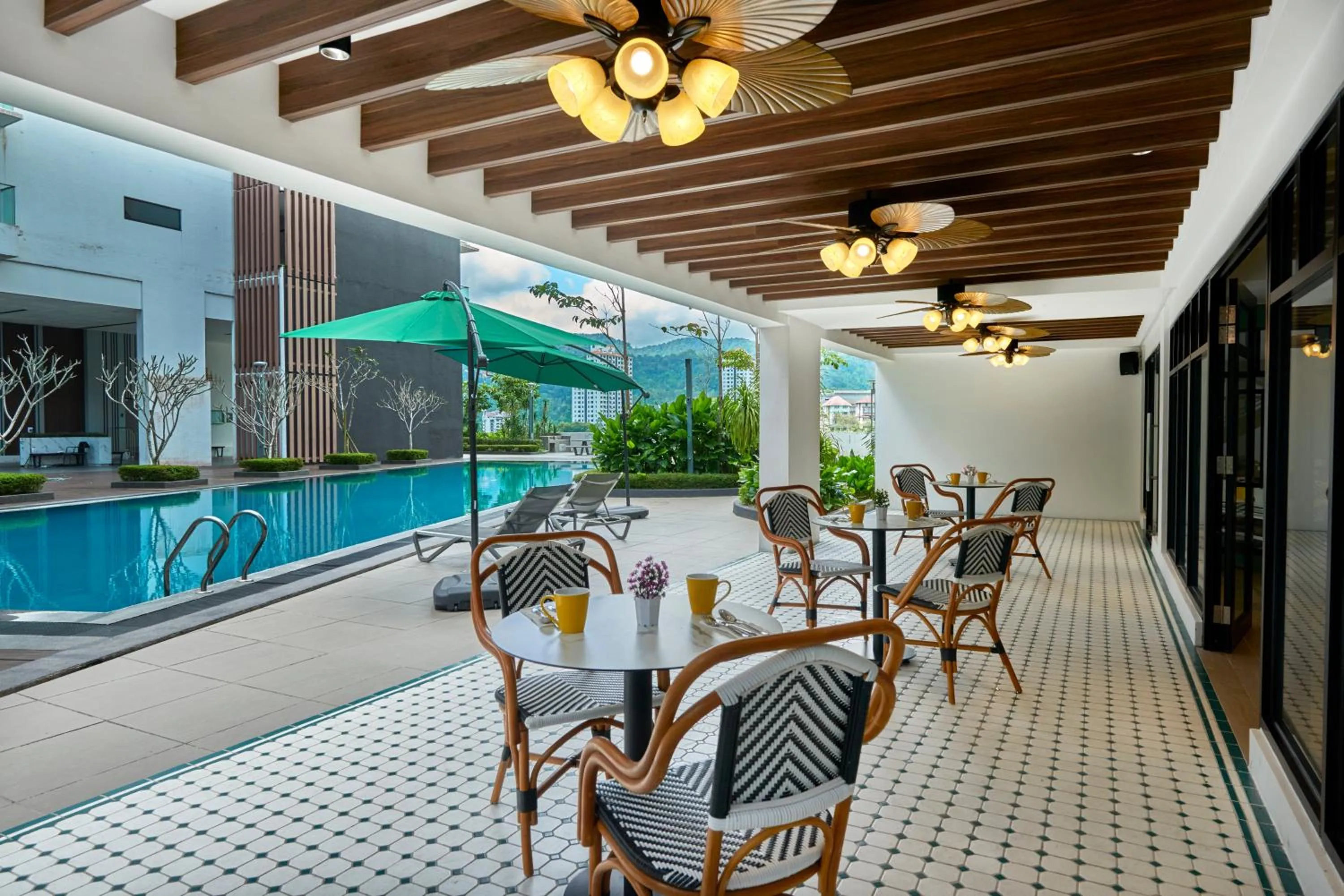 Swimming pool in SCAPES Hotel