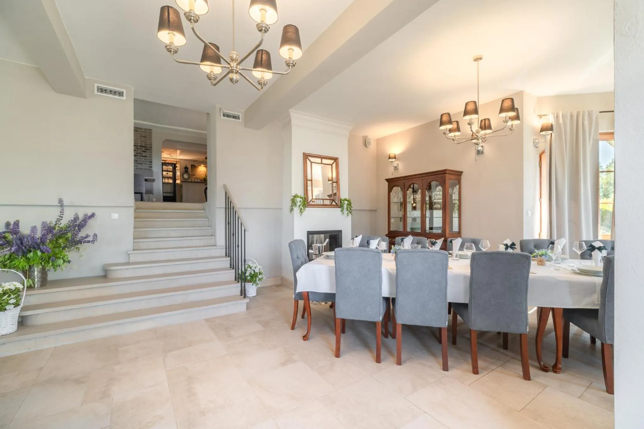 Dining area in Pensjonat Rybical