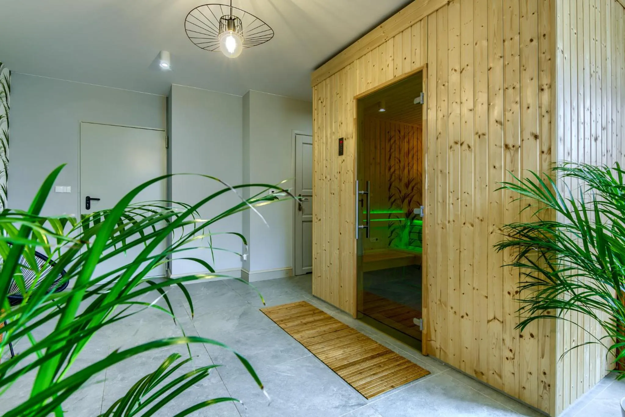 Sauna in Pensjonat Rybical