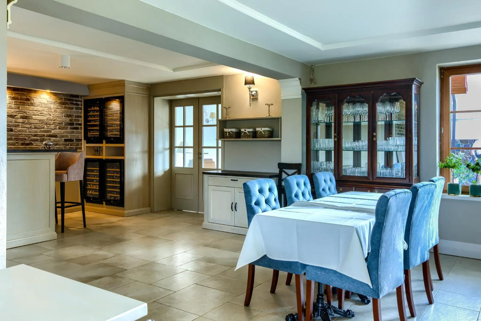 Dining area in Pensjonat Rybical