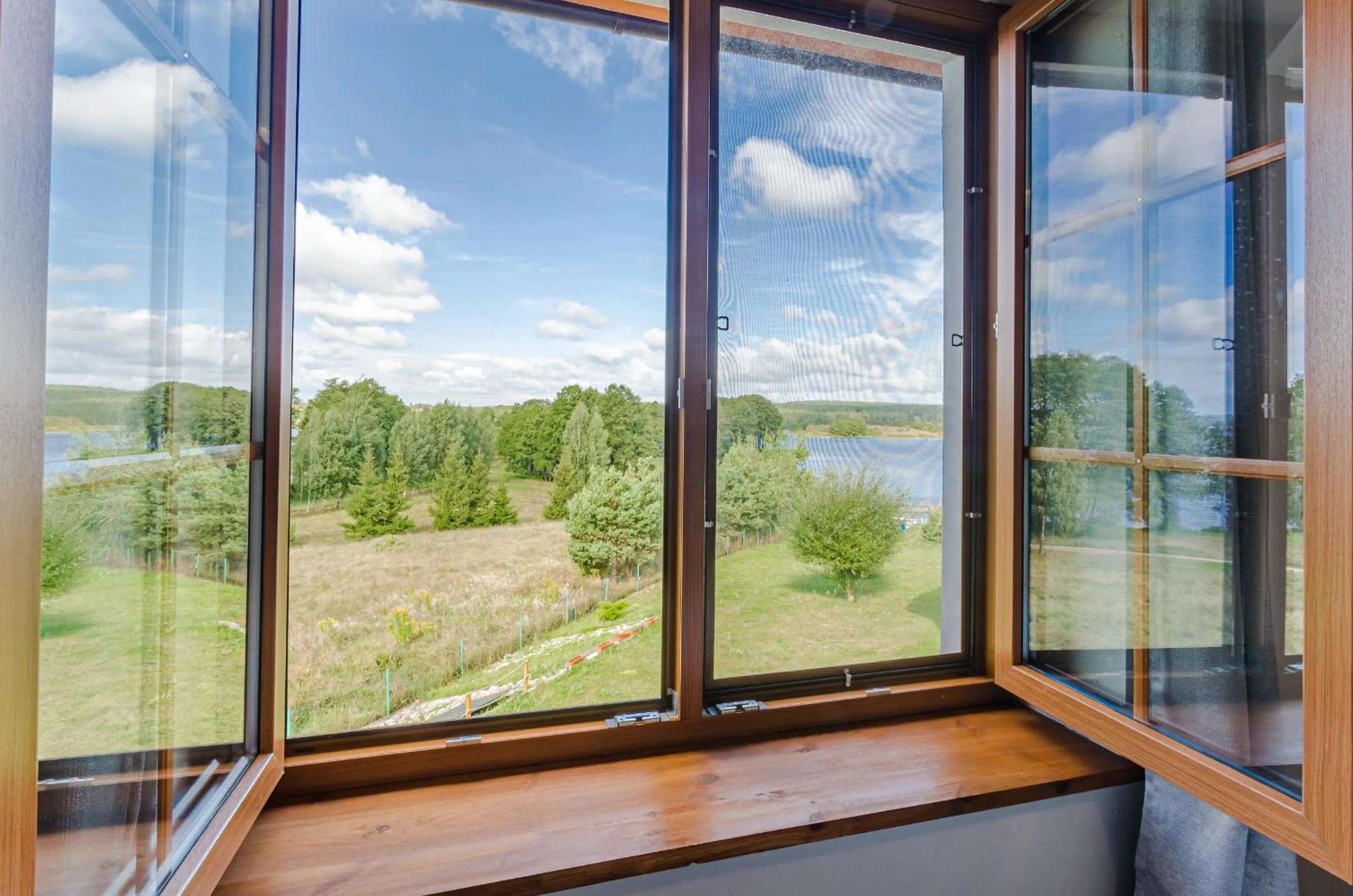 Lake view in Pensjonat Rybical